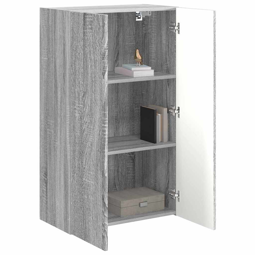 TV-wandkast Grijs Sonoma 59,5 x 31 x 100 cm Bewerkt hout is nu te koop bij PeponiXL, paradijselijk wonen!