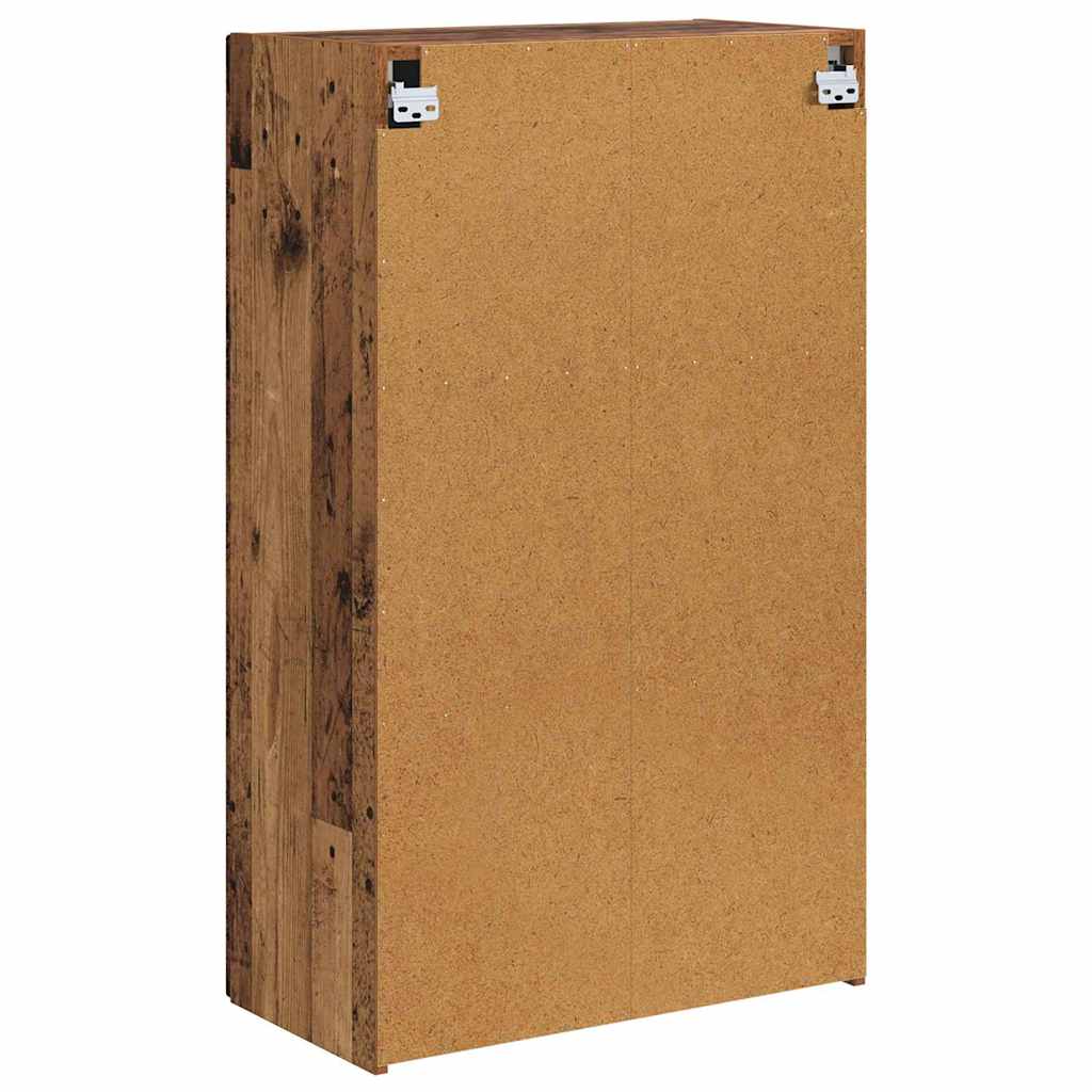 TV-wandkast Oud Hout 59,5 x 31 x 100 cm Bewerkt hout is nu te koop bij PeponiXL, paradijselijk wonen!
