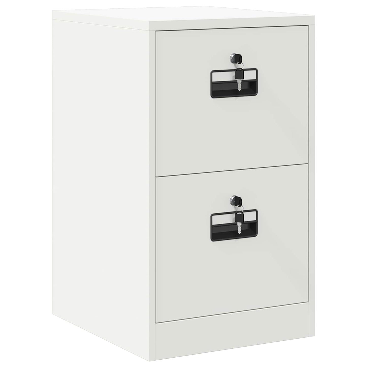 Bestandenkast met lade Wit 44 x 50 x 74,5 cm Koudgewalst Staal is nu te koop bij PeponiXL, paradijselijk wonen!
