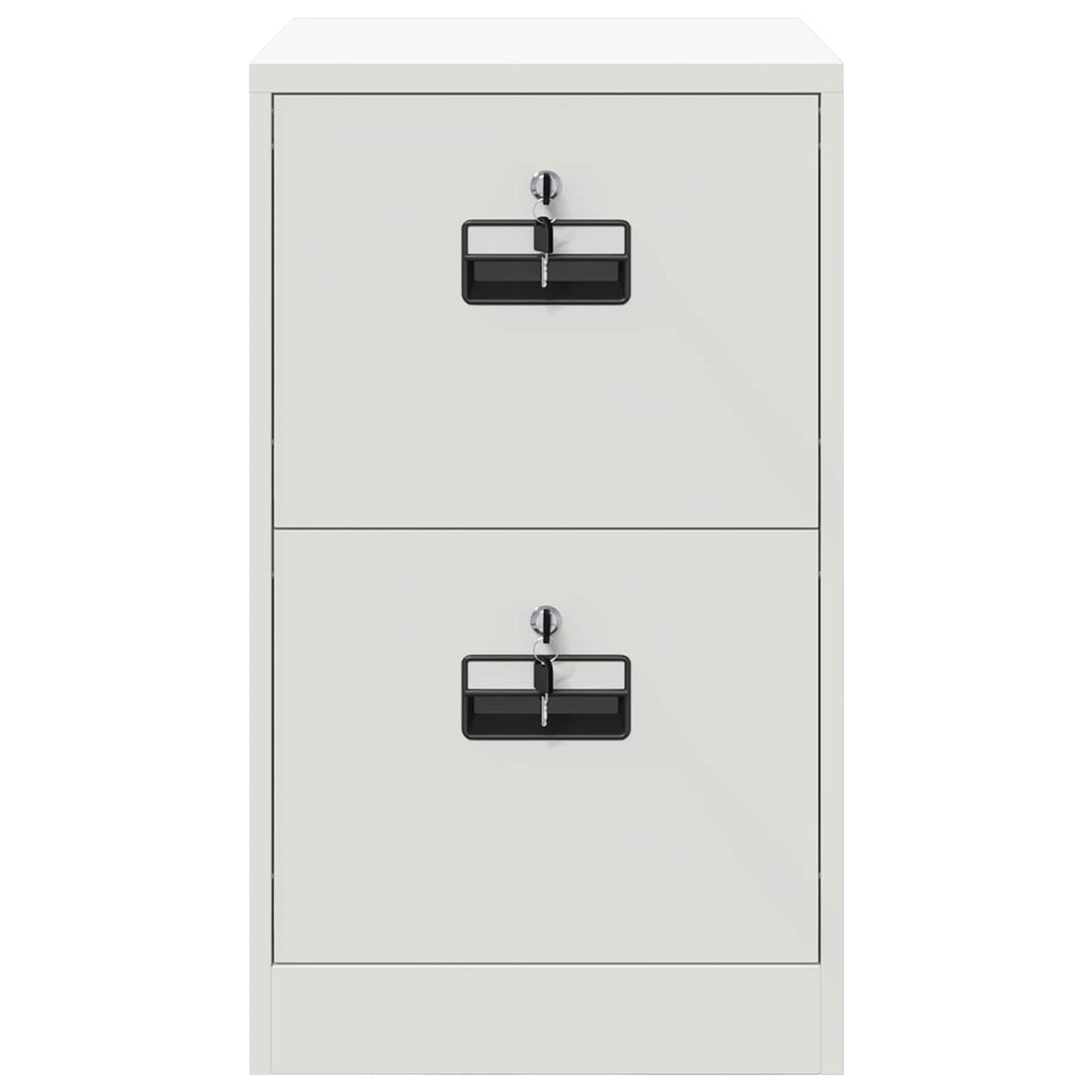Bestandenkast met lade Wit 44 x 50 x 74,5 cm Koudgewalst Staal is nu te koop bij PeponiXL, paradijselijk wonen!