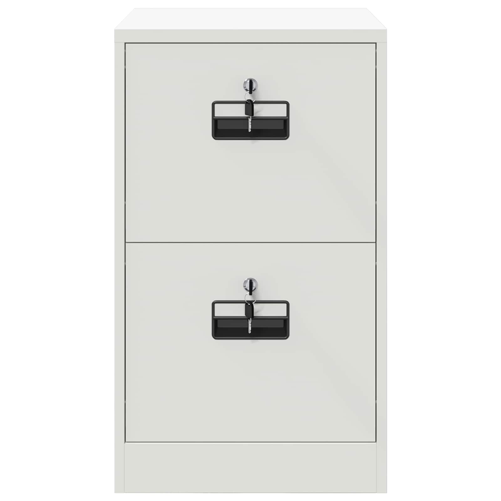 Bestandenkast met lade Wit 44 x 50 x 74,5 cm Koudgewalst Staal is nu te koop bij PeponiXL, paradijselijk wonen!