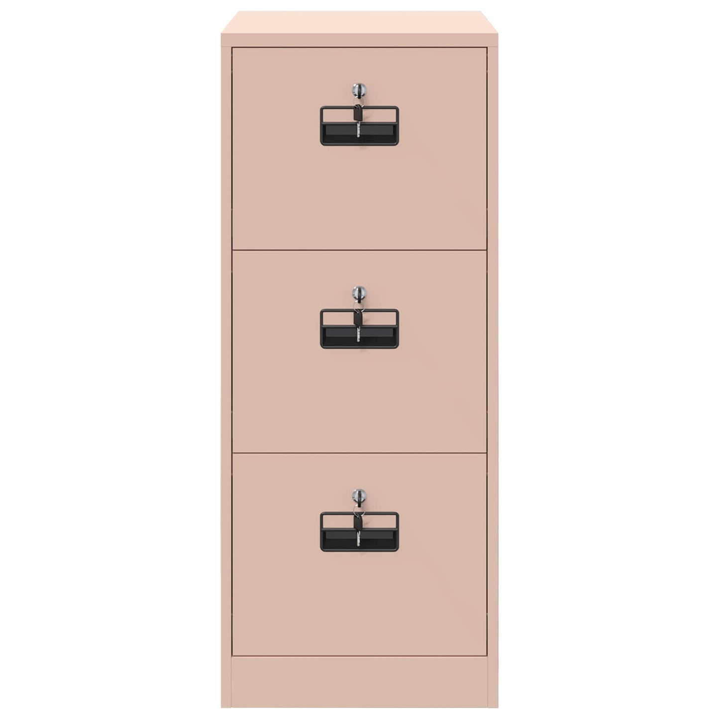 Bestandenkast Roze 44 x 50 x 106,5 cm Koudgewalst Staal is nu te koop bij PeponiXL, paradijselijk wonen!