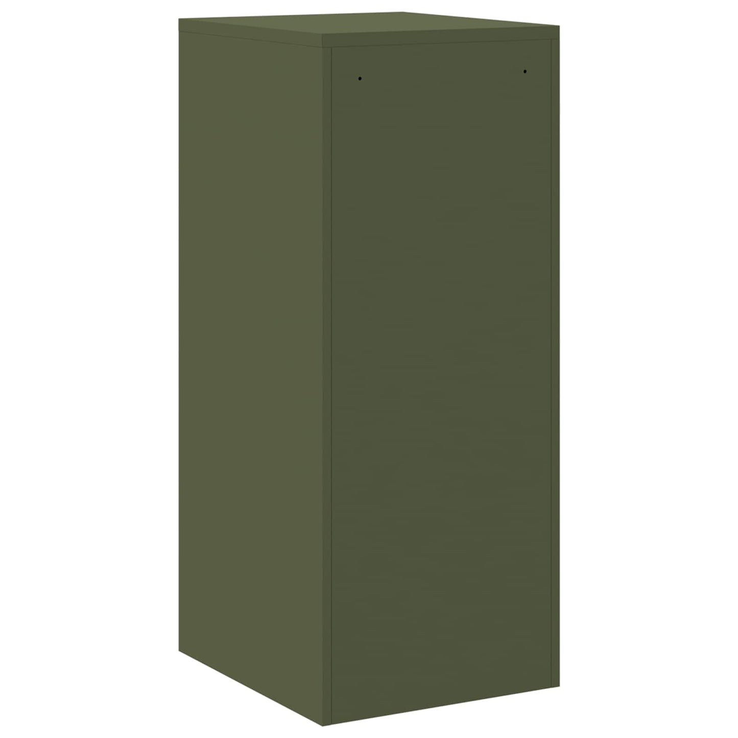 Bestandenkast Olijf Groen 44 x 50 x 106,5 cm Koudgewalst Staal is nu te koop bij PeponiXL, paradijselijk wonen!