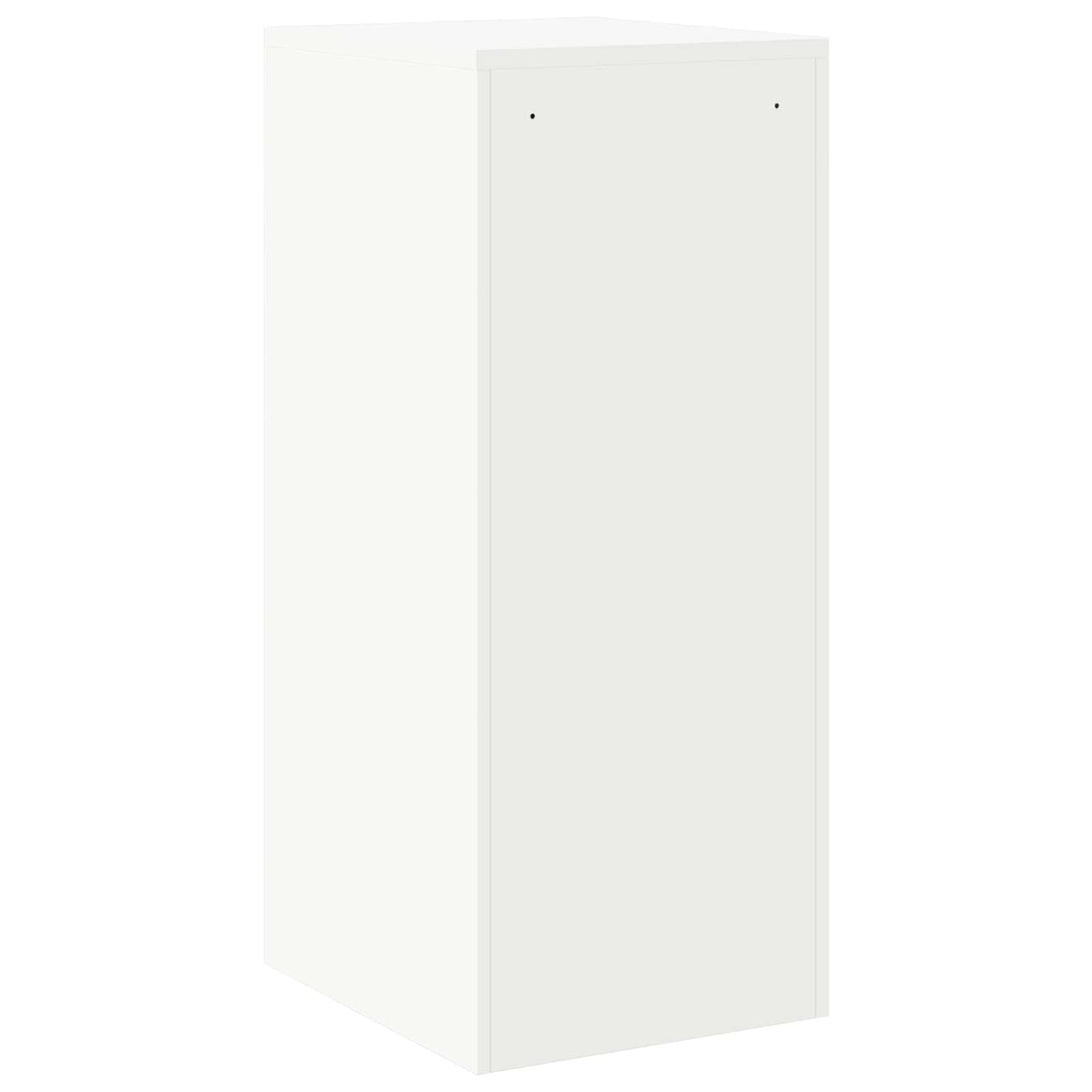 Bestandenkast met lade Wit 44 x 50 x 106,5 cm Koudgewalst Staal is nu te koop bij PeponiXL, paradijselijk wonen!