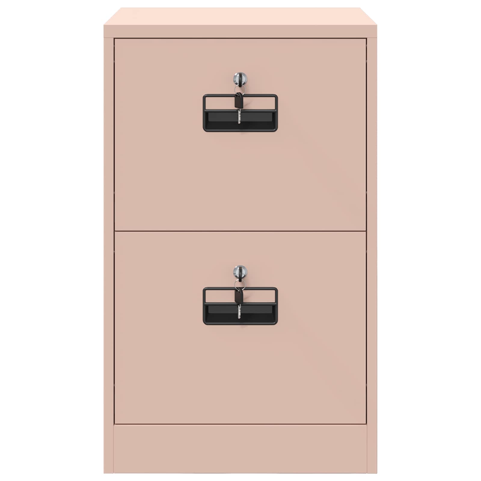 Bestandenkast Roze 45,5 x 42 x 74,5 cm Koudgewalst Staal is nu te koop bij PeponiXL, paradijselijk wonen!