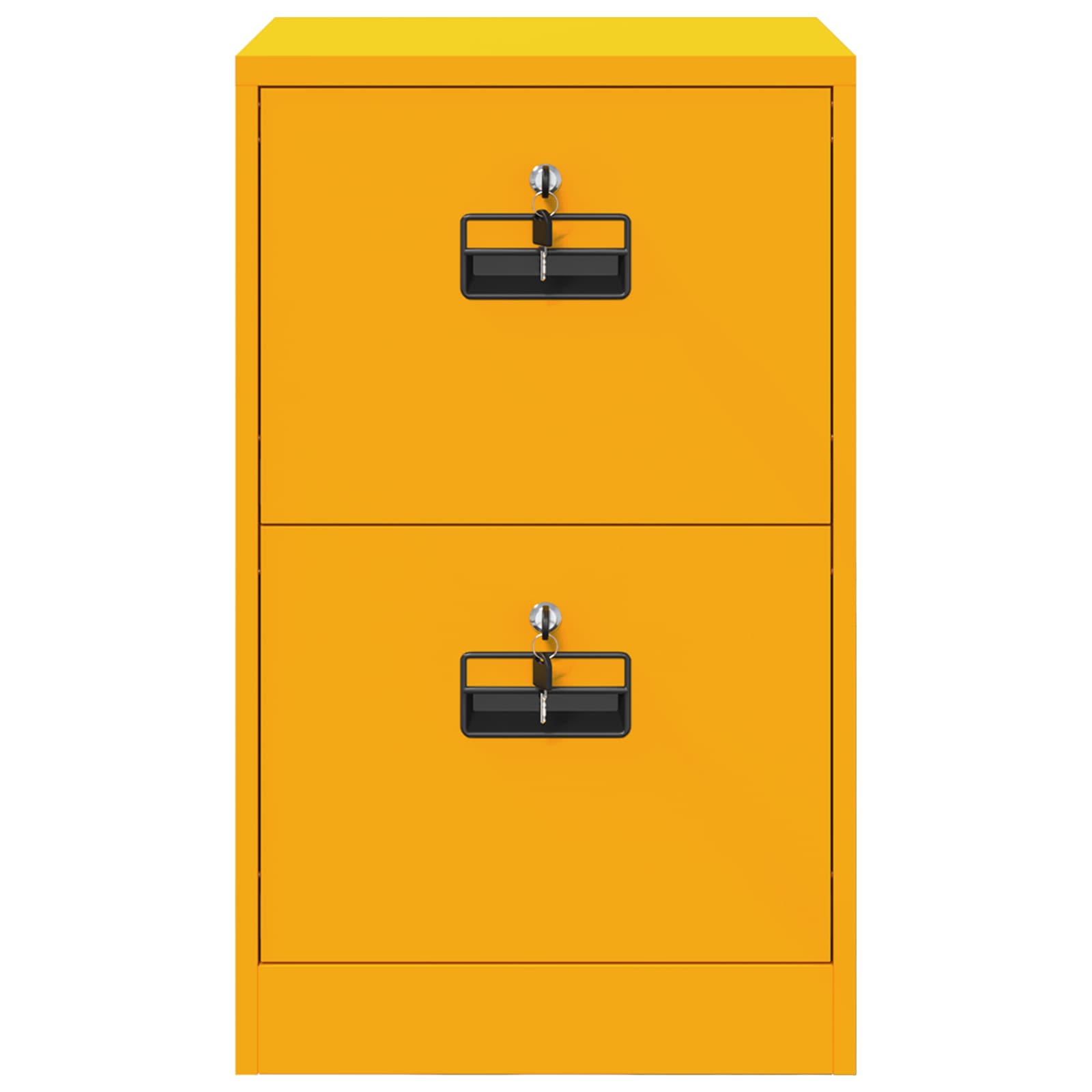 Bestandenkast Mosterdgeel 44 x 50 x 106,5 cm Koudgewalst Staal is nu te koop bij PeponiXL, paradijselijk wonen!