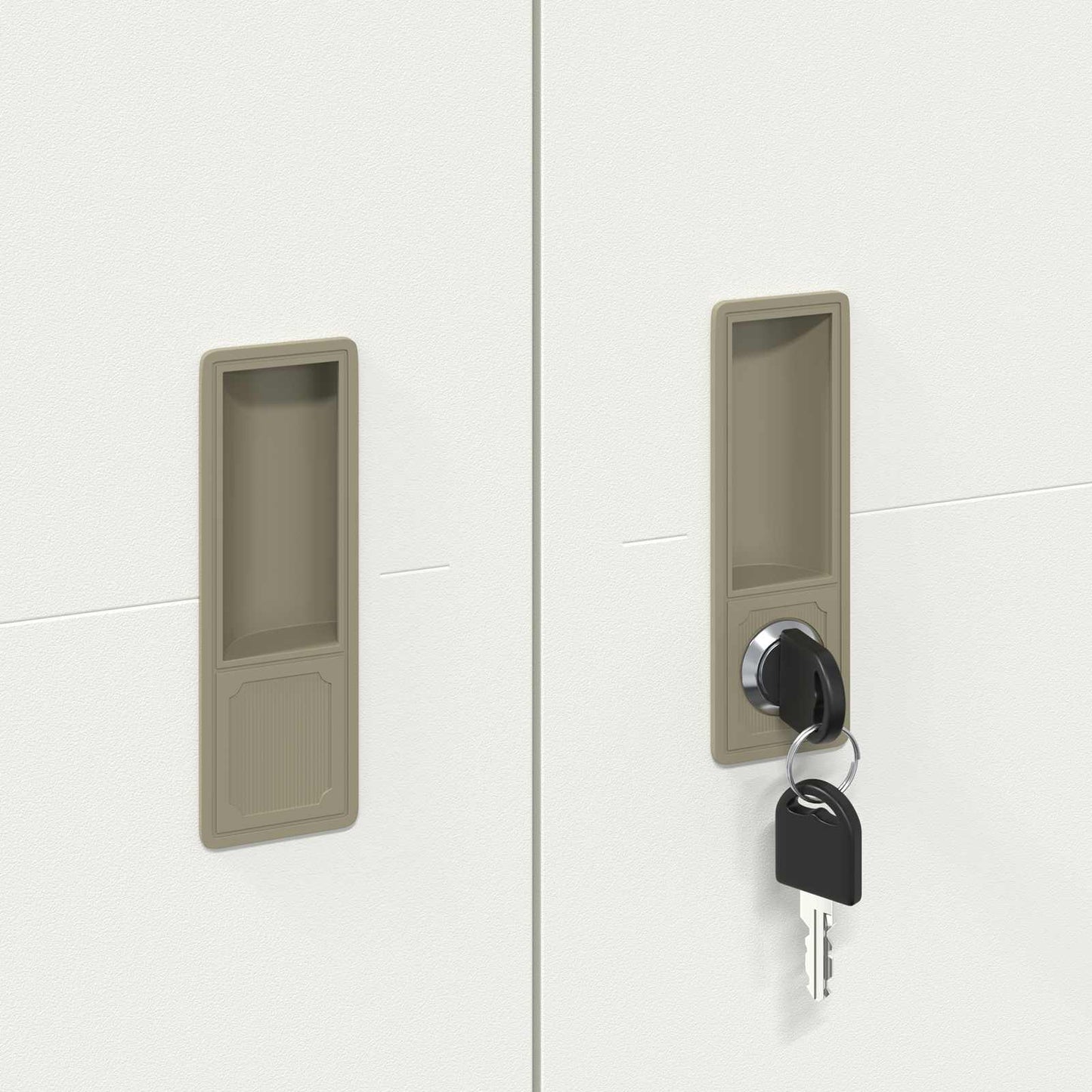 Bestandenkast met lade Wit 44 x 50 x 106,5 cm Koudgewalst Staal is nu te koop bij PeponiXL, paradijselijk wonen!