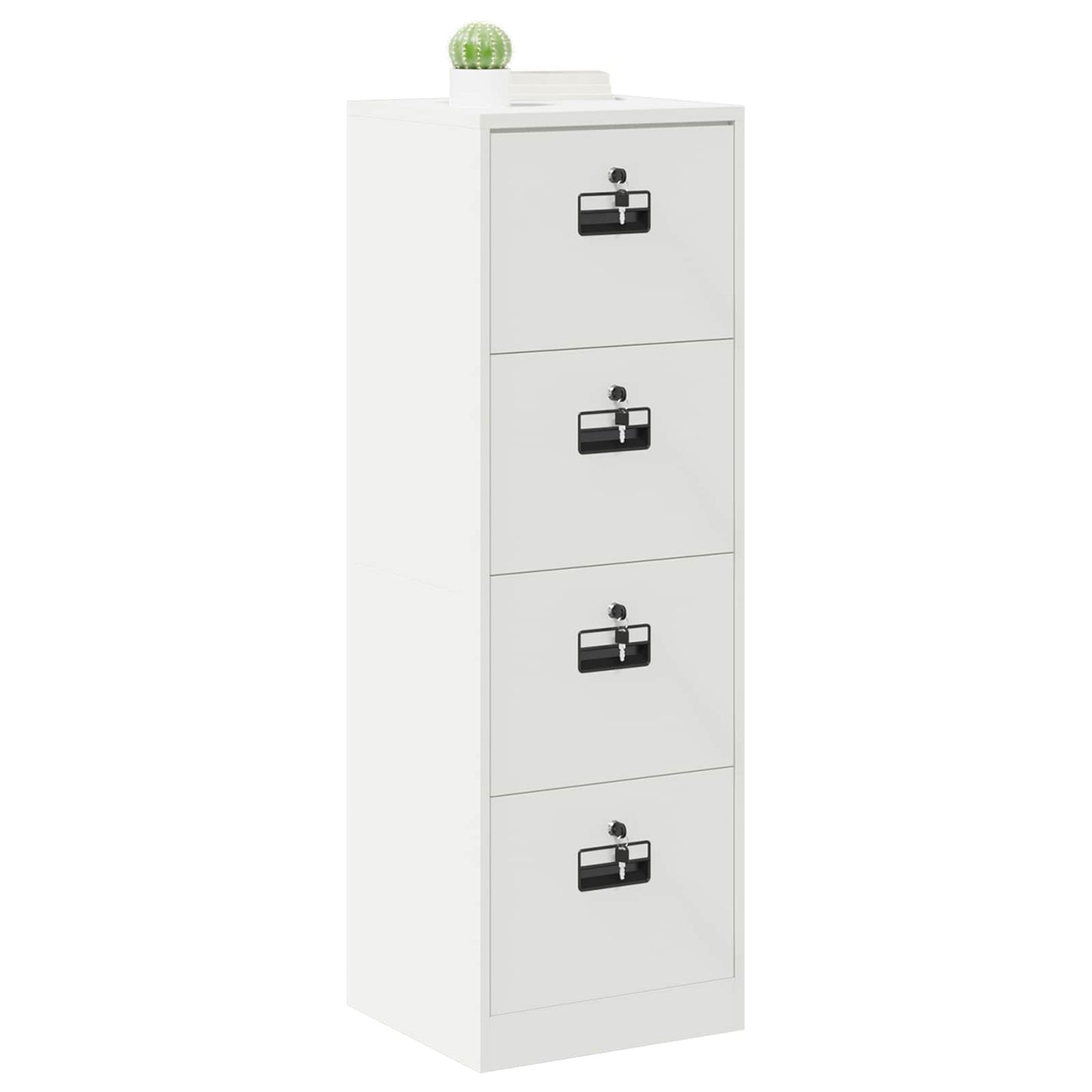 Bestandenkast Zwart 45,5 x 42 x 139 cm Koudgewalst Staal is nu te koop bij PeponiXL, paradijselijk wonen!