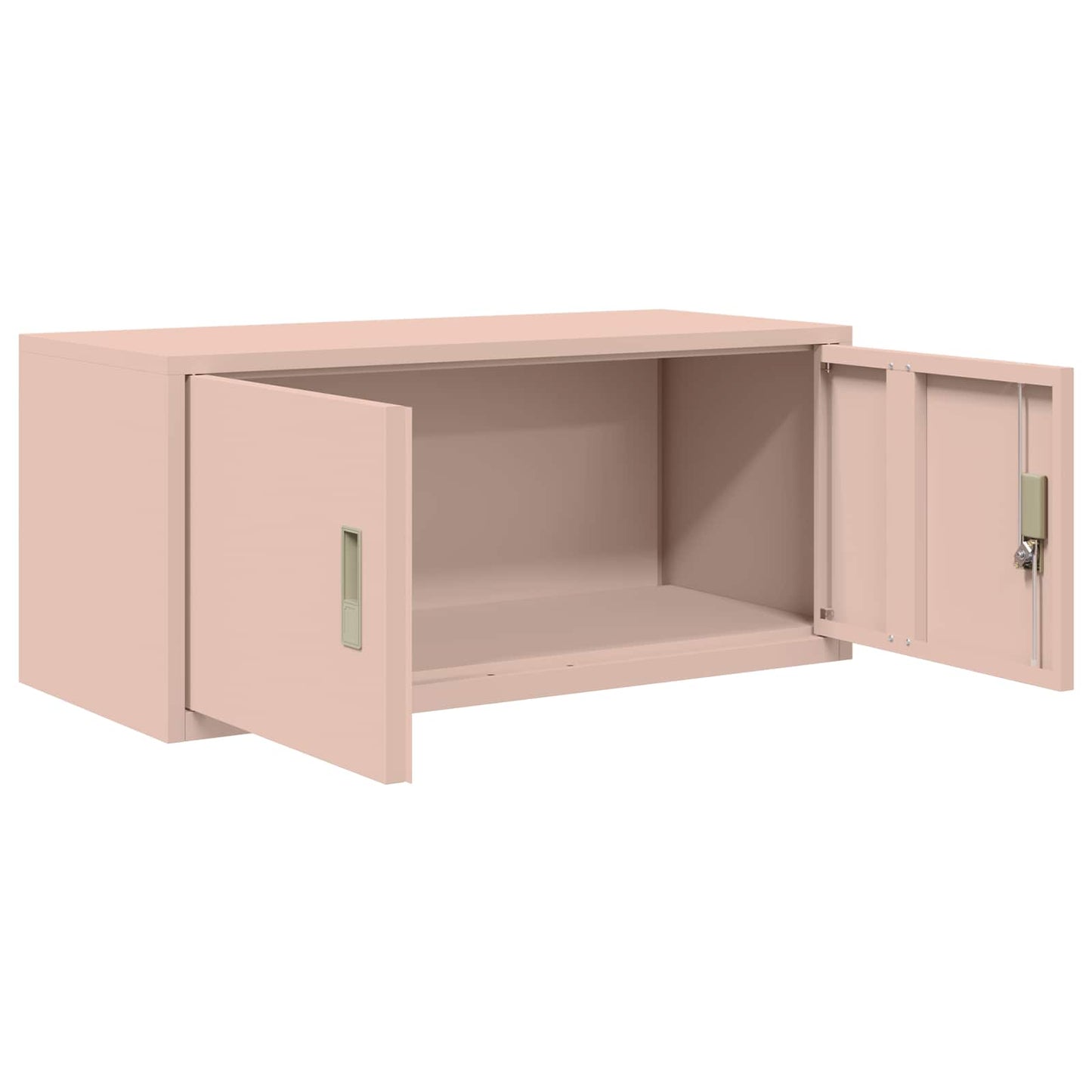 Opbergkast Roze 90 x 40 x 40 cm Staal is nu te koop bij PeponiXL, paradijselijk wonen!