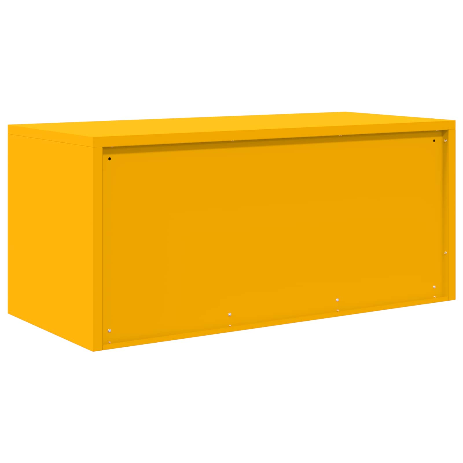 Opbergkast Mosterdgeel 90 x 40 x 40 cm Staal is nu te koop bij PeponiXL, paradijselijk wonen!