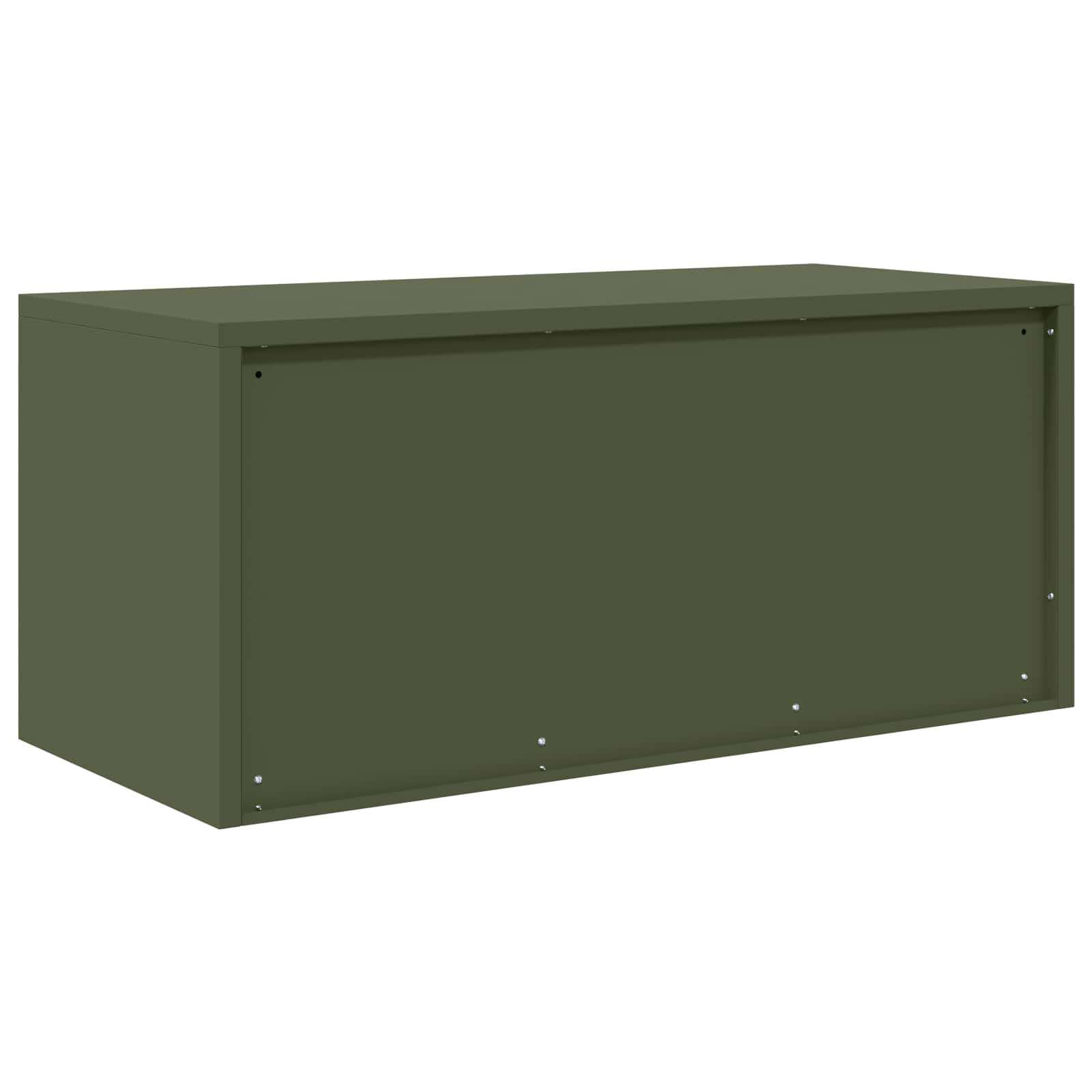Opbergkast Olijf Groen 90 x 40 x 40 cm Staal is nu te koop bij PeponiXL, paradijselijk wonen!