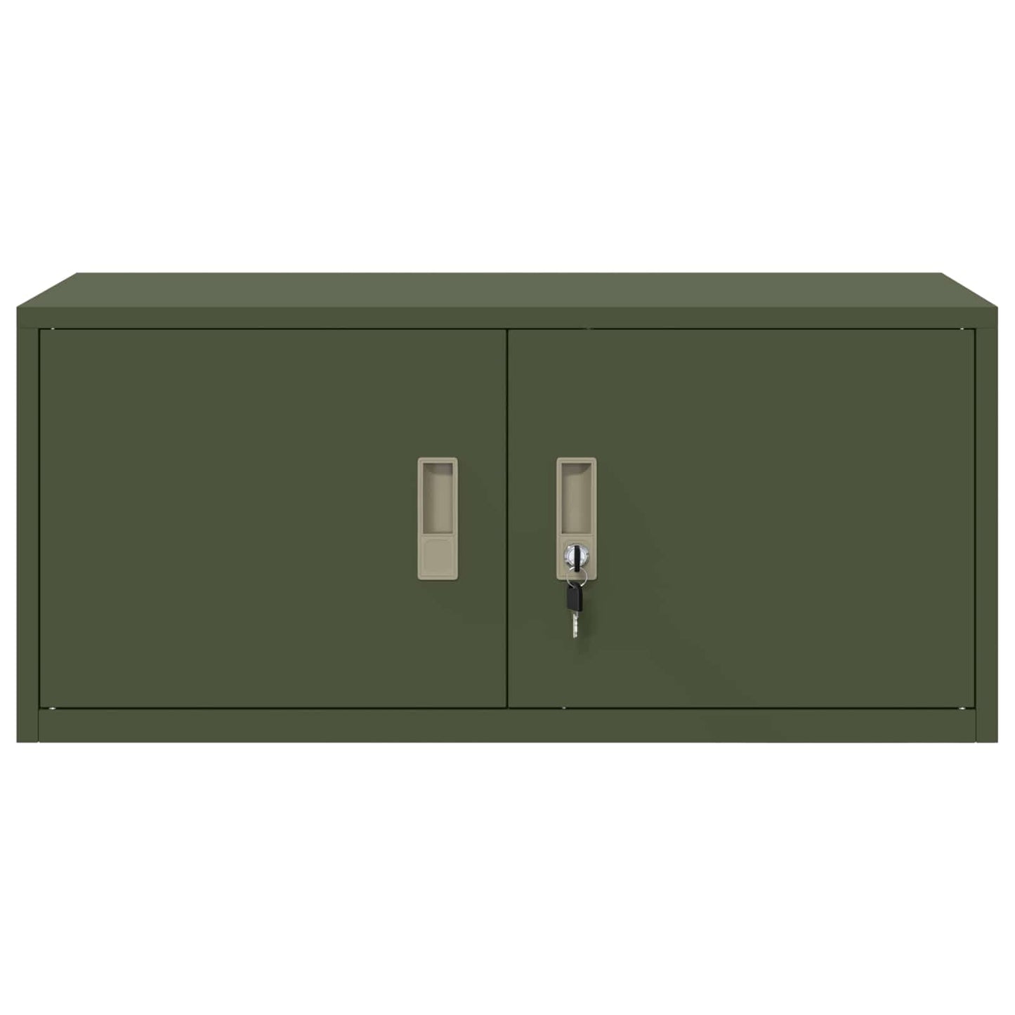 Opbergkast Olijf Groen 90 x 40 x 40 cm Staal is nu te koop bij PeponiXL, paradijselijk wonen!
