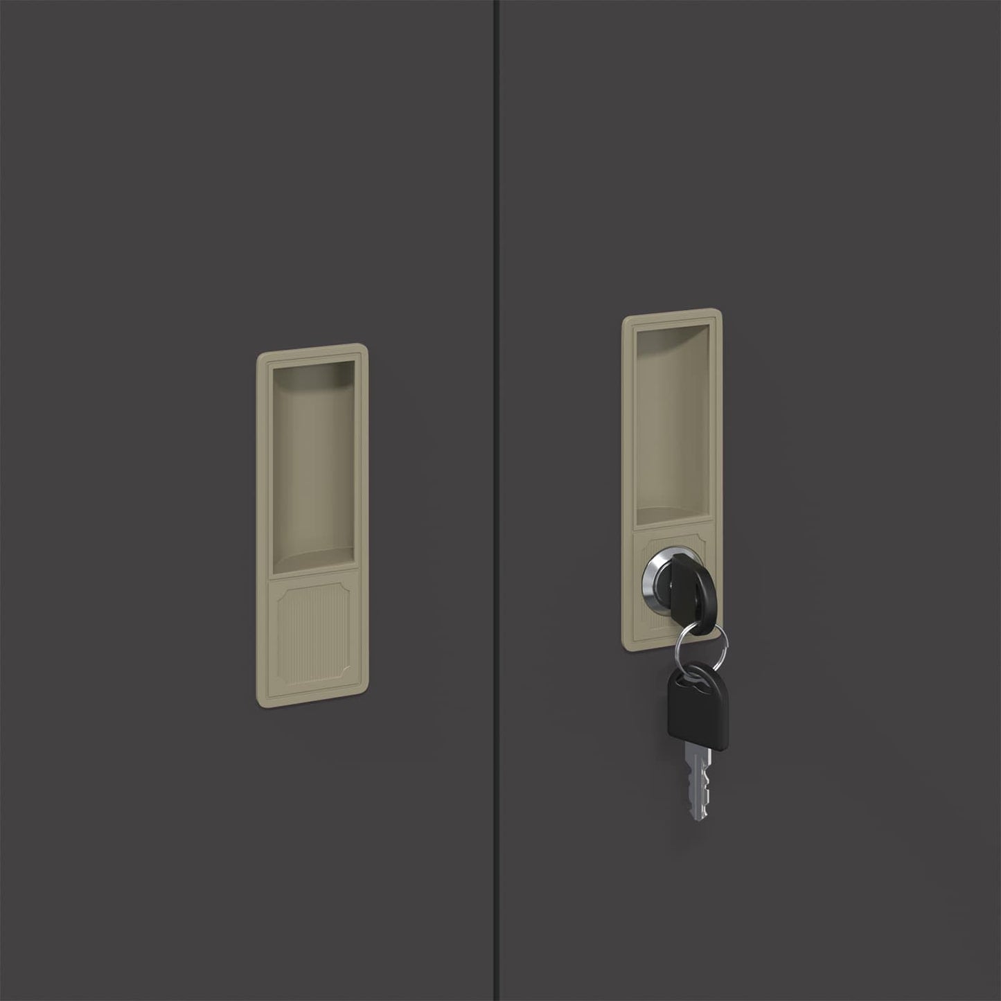 Opbergkast Zwart 90 x 40 x 70 cm Staal is nu te koop bij PeponiXL, paradijselijk wonen!