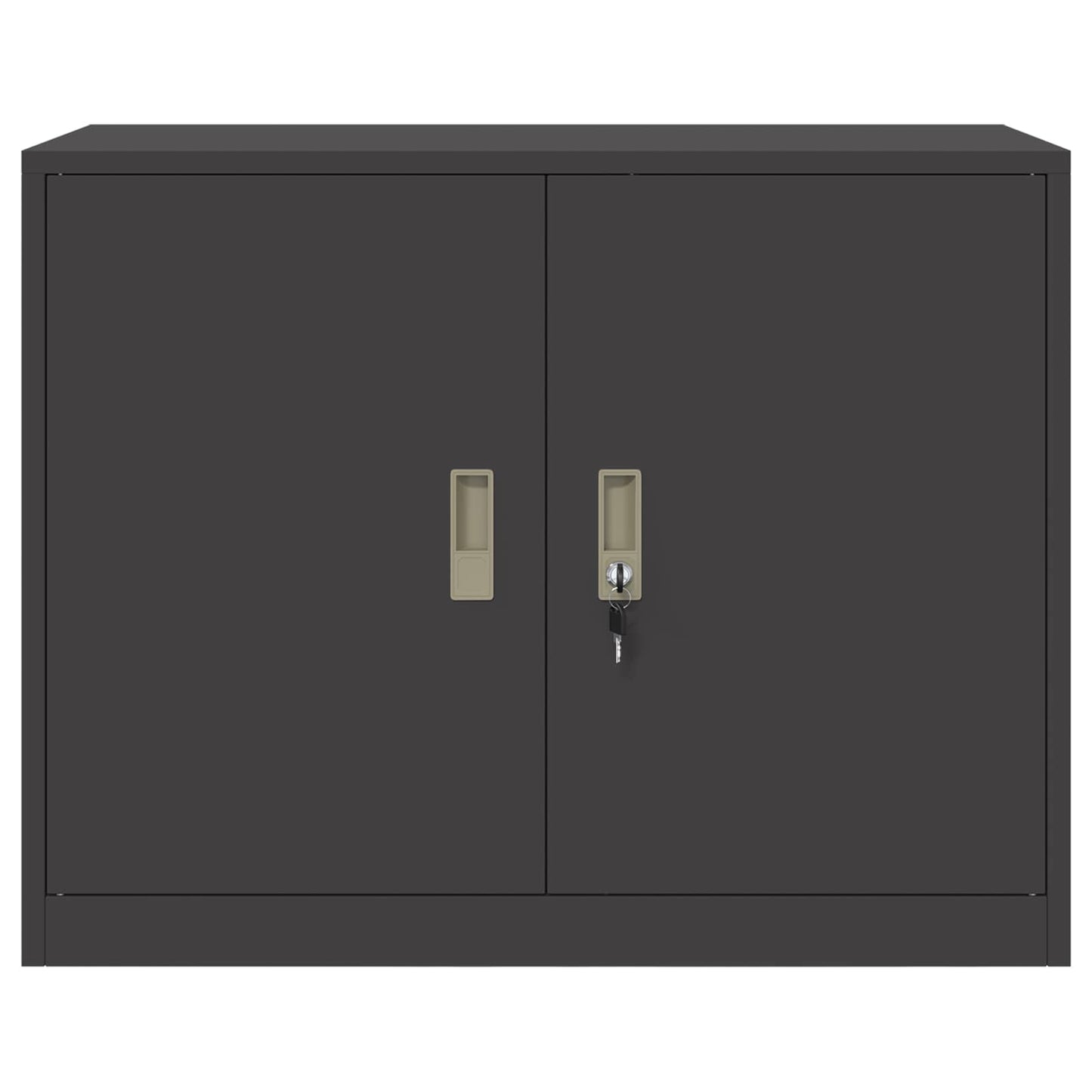 Opbergkast Zwart 90 x 40 x 70 cm Staal is nu te koop bij PeponiXL, paradijselijk wonen!