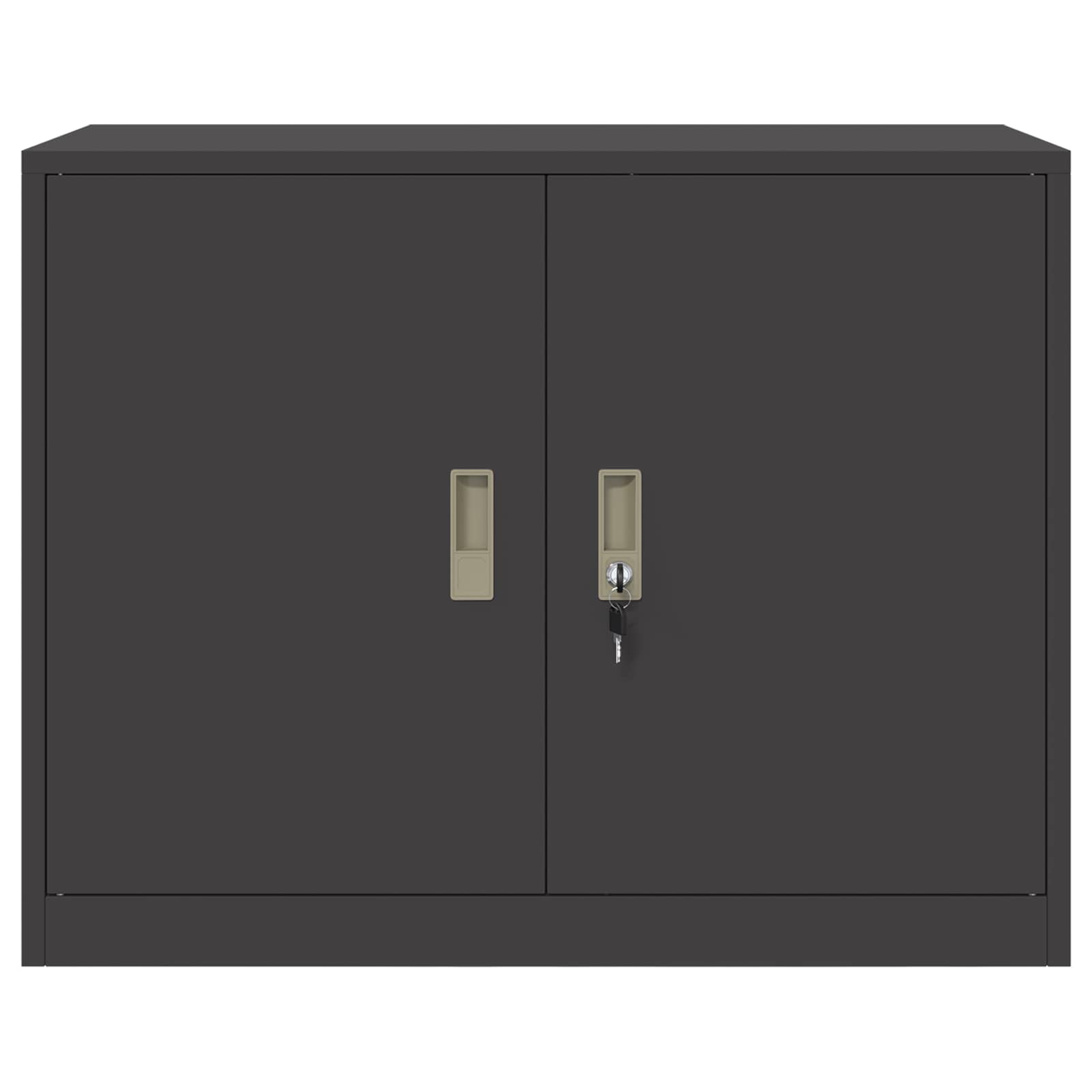 Opbergkast Zwart 90 x 40 x 70 cm Staal is nu te koop bij PeponiXL, paradijselijk wonen!