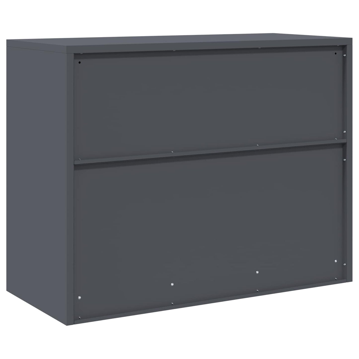 Opbergkast Antraciet 90 x 40 x 70 cm Staal is nu te koop bij PeponiXL, paradijselijk wonen!