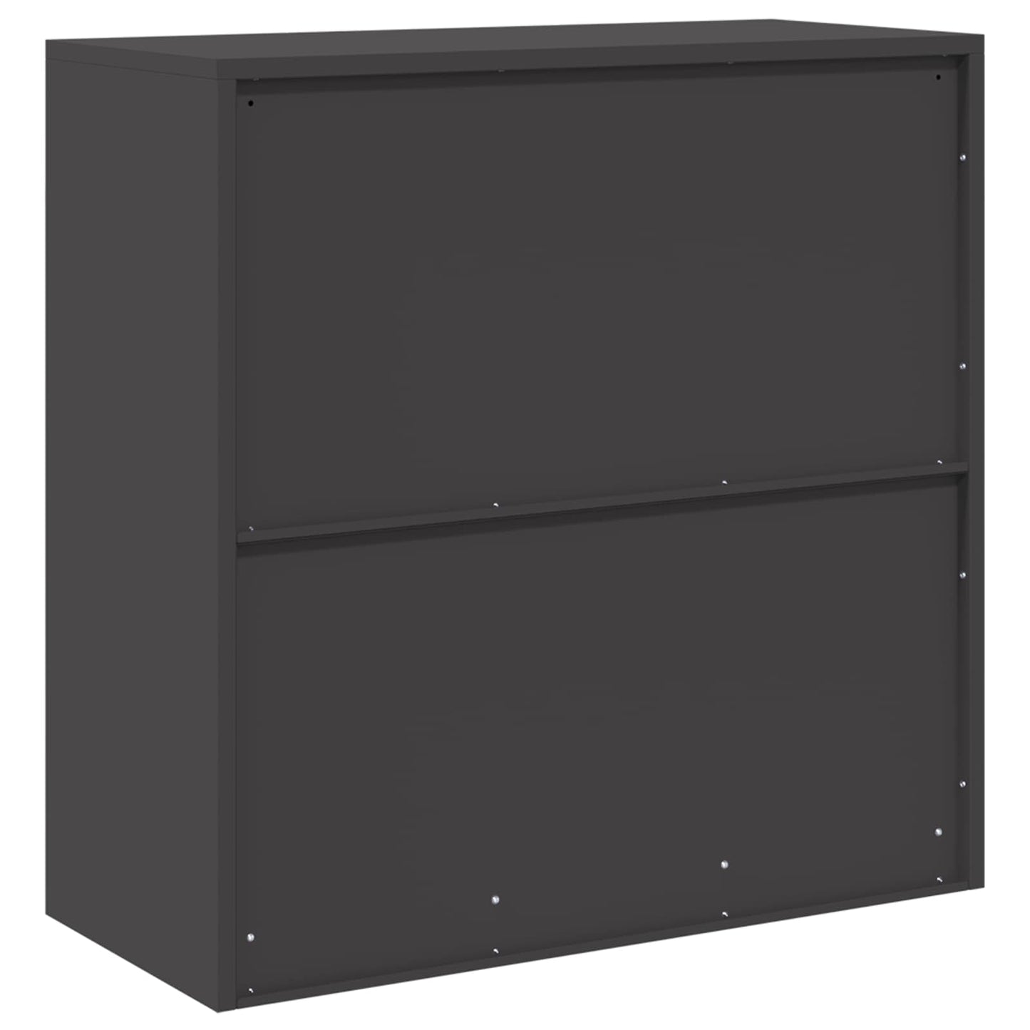 Opbergkast Zwart 90 x 40 x 90 cm Staal is nu te koop bij PeponiXL, paradijselijk wonen!