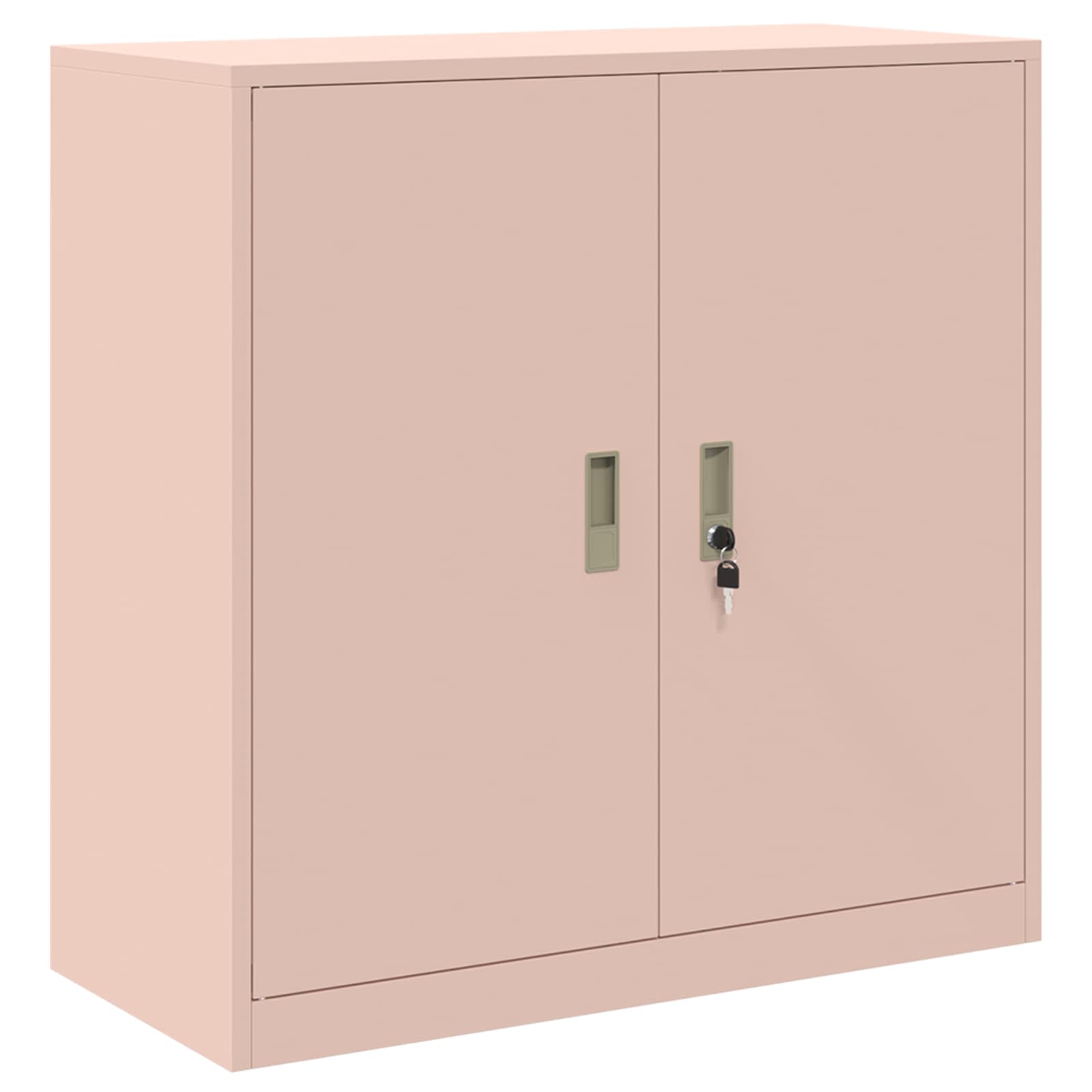 Opbergkast Roze 90 x 40 x 90 cm Staal is nu te koop bij PeponiXL, paradijselijk wonen!