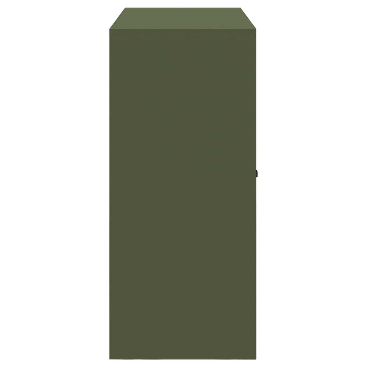 Opbergkast Olijf Groen 90 x 40 x 90 cm Staal is nu te koop bij PeponiXL, paradijselijk wonen!