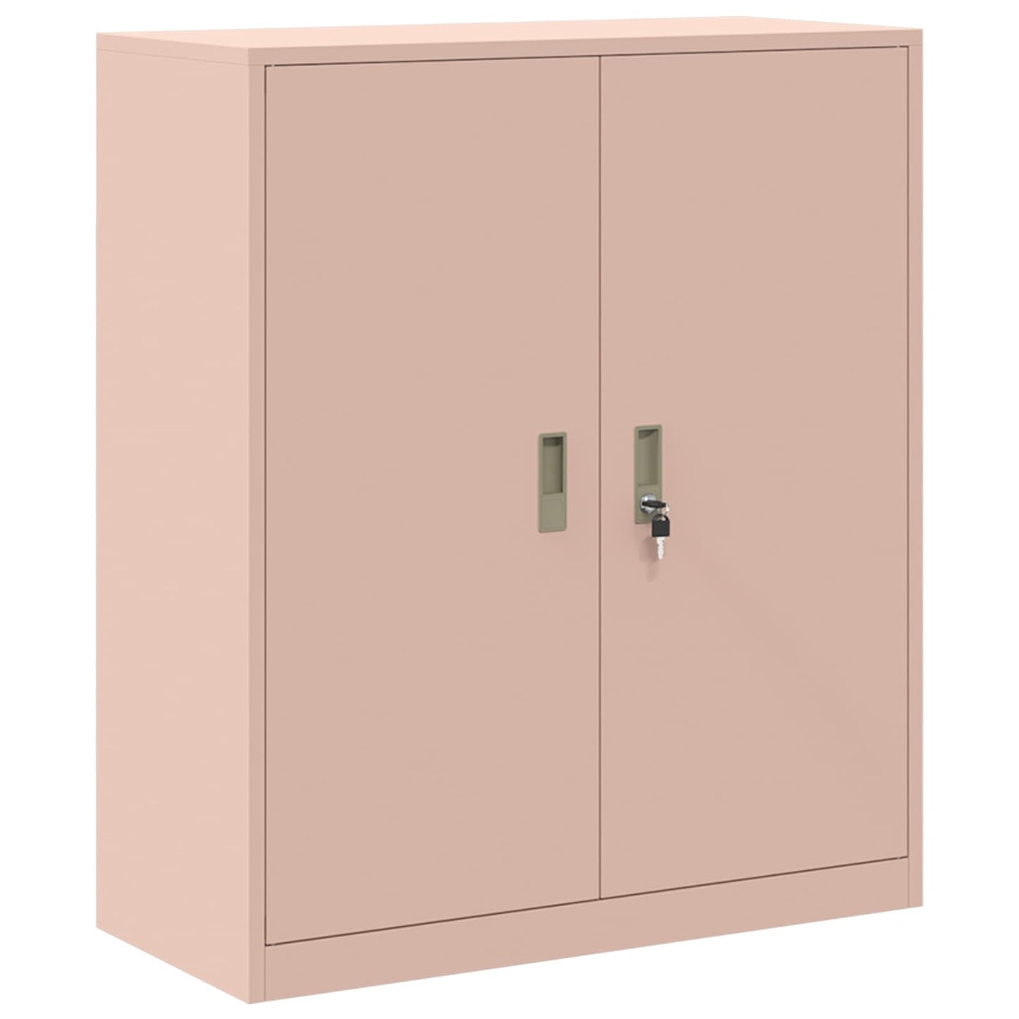 Opbergkast Roze 90 x 40 x 105 cm Staal is nu te koop bij PeponiXL, paradijselijk wonen!