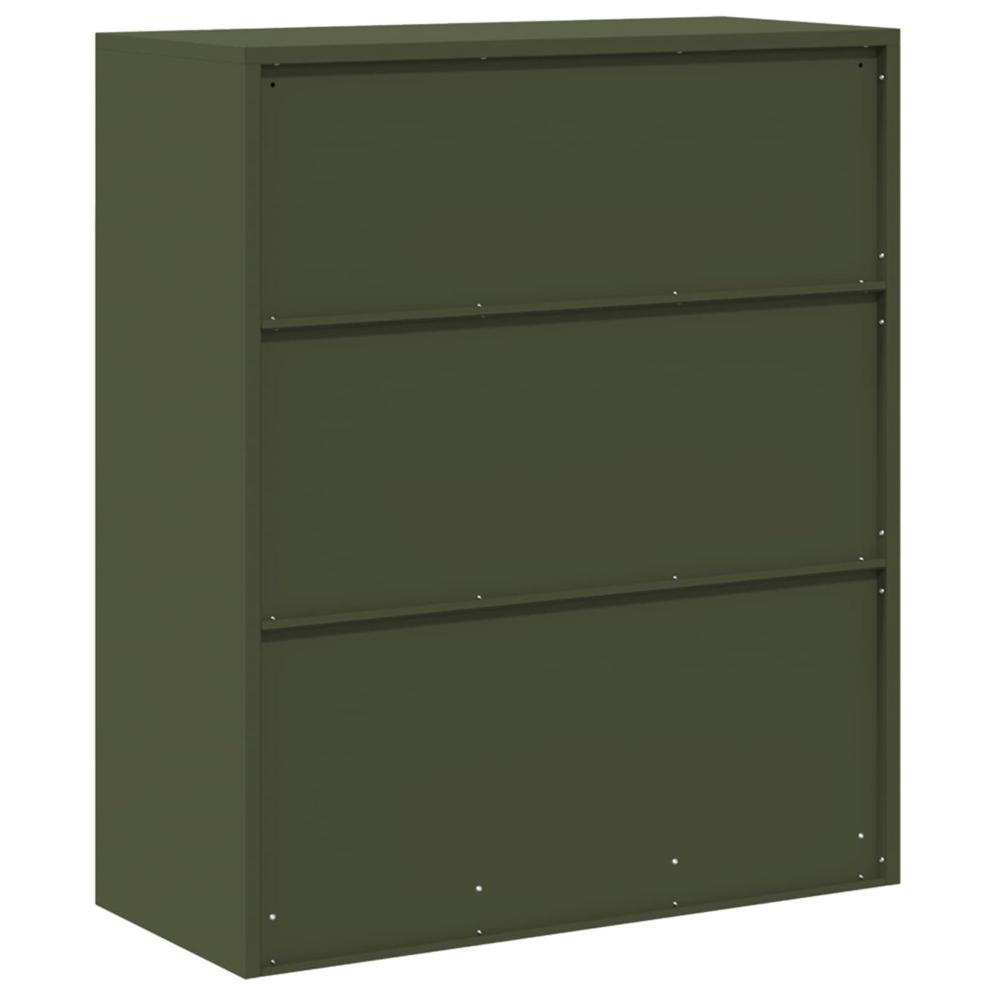 Opbergkast Olijf Groen 90 x 40 x 105 cm Staal is nu te koop bij PeponiXL, paradijselijk wonen!