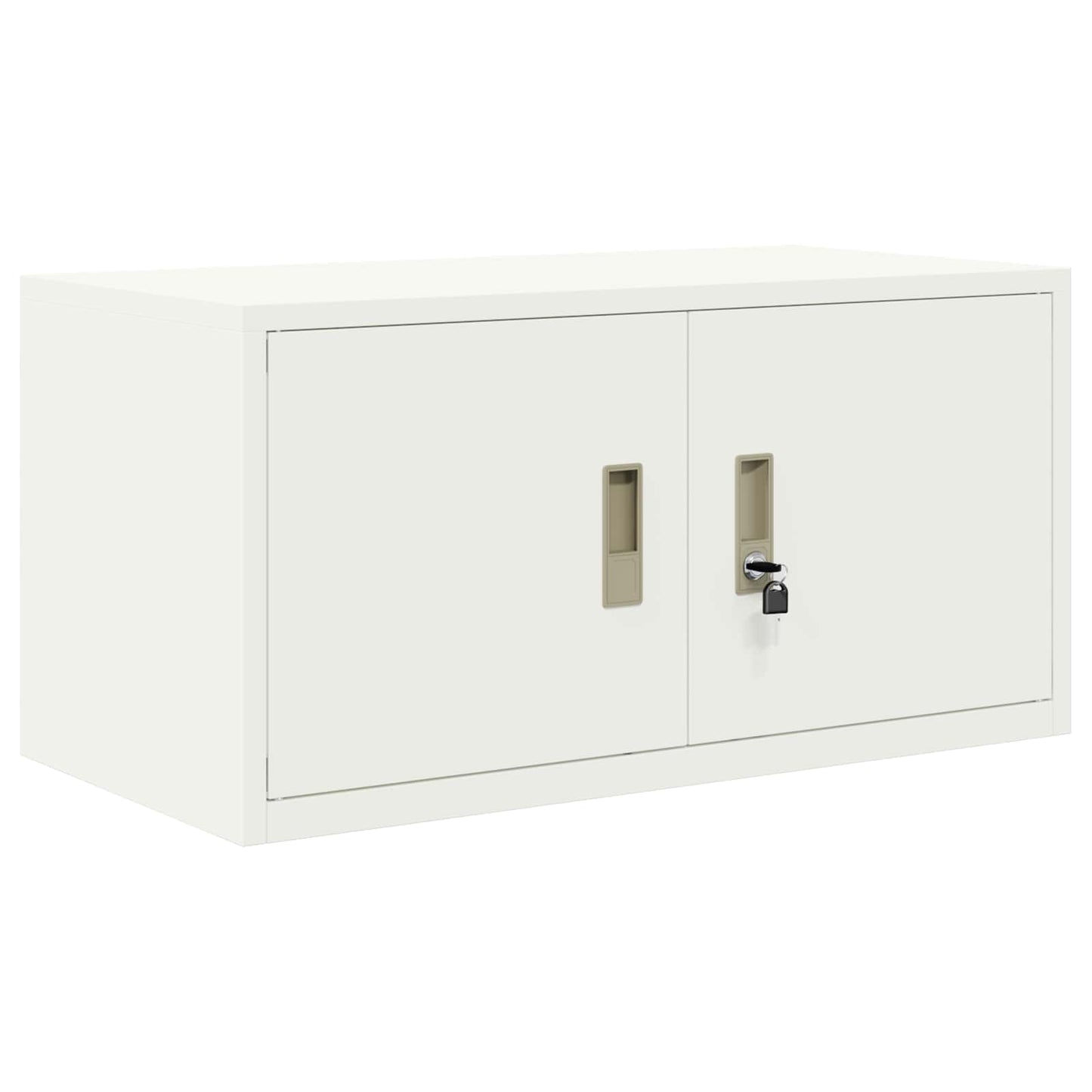 Opbergkast Wit 80 x 40 x 40 cm Staal is nu te koop bij PeponiXL, paradijselijk wonen!