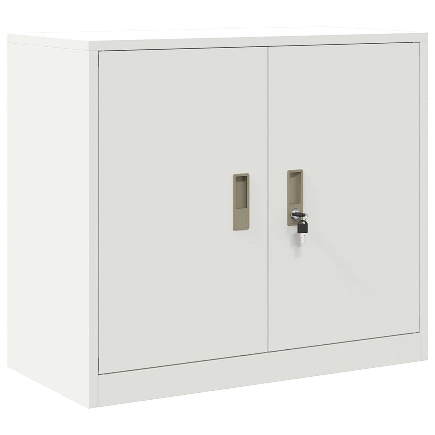 Opbergkast Wit 80 x 40 x 70 cm Staal is nu te koop bij PeponiXL, paradijselijk wonen!