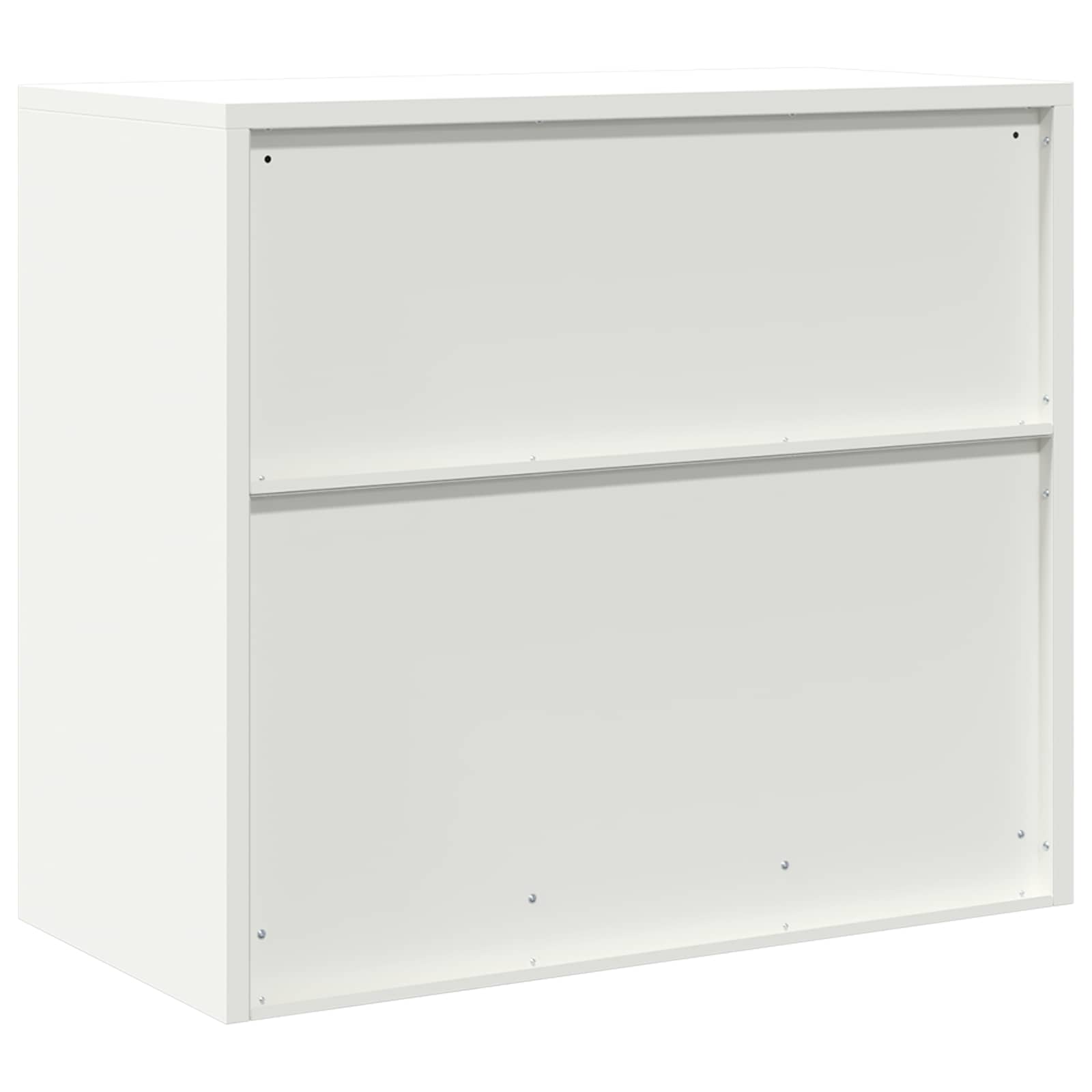 Opbergkast Wit 80 x 40 x 70 cm Staal is nu te koop bij PeponiXL, paradijselijk wonen!