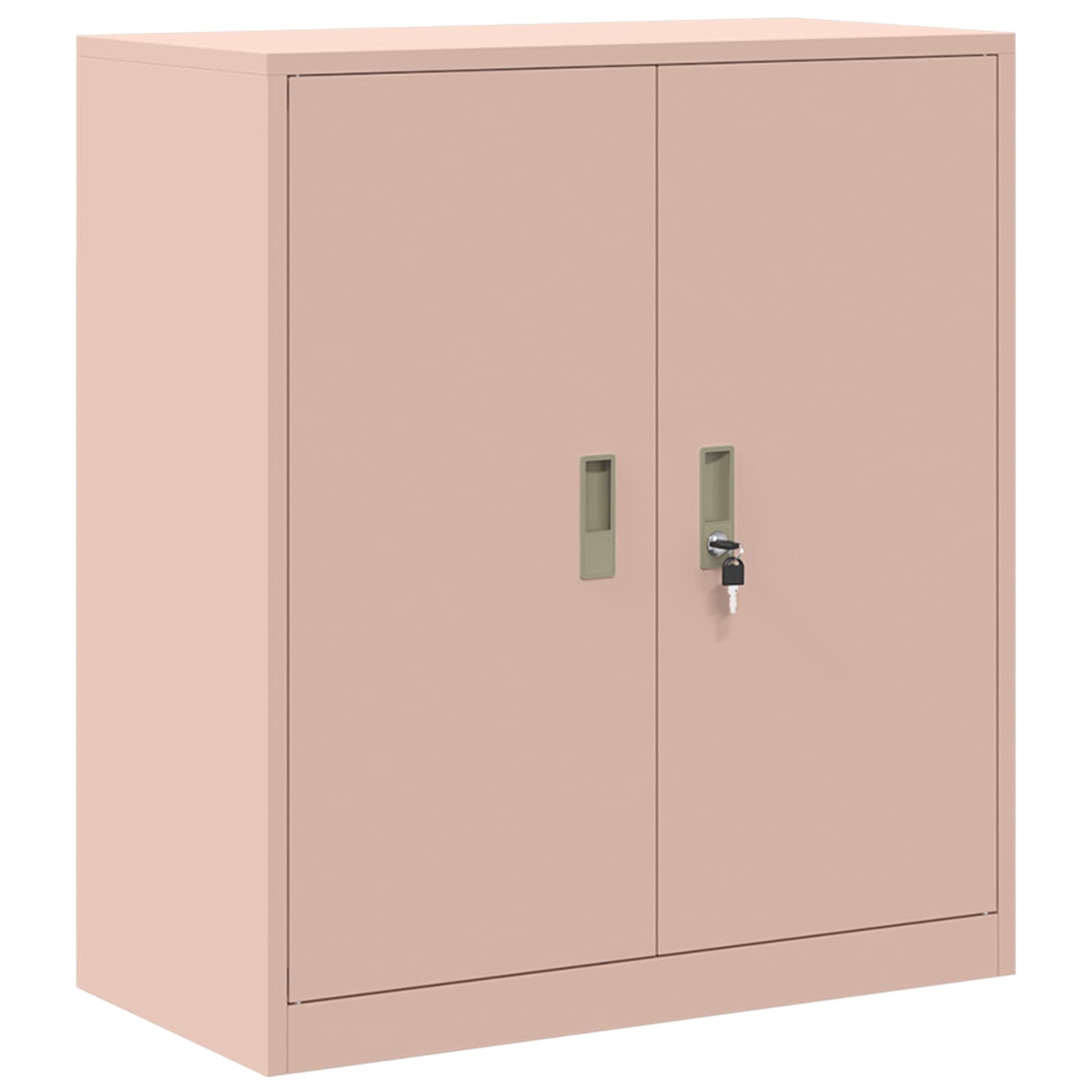 Opbergkast Roze 80 x 40 x 90 cm Staal is nu te koop bij PeponiXL, paradijselijk wonen!