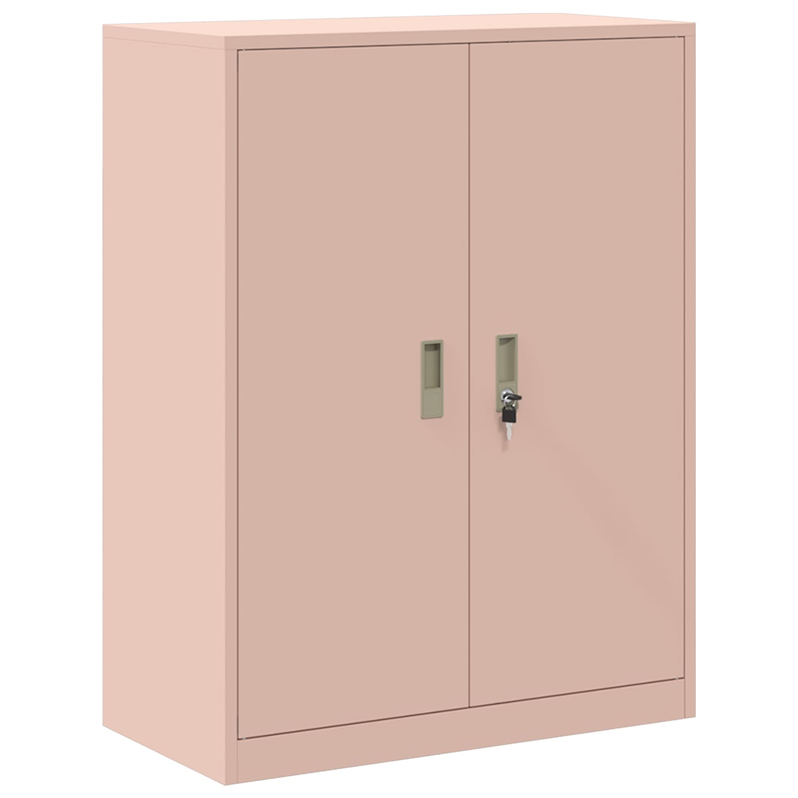 Opbergkast Roze 80 x 40 x 105 cm Staal is nu te koop bij PeponiXL, paradijselijk wonen!