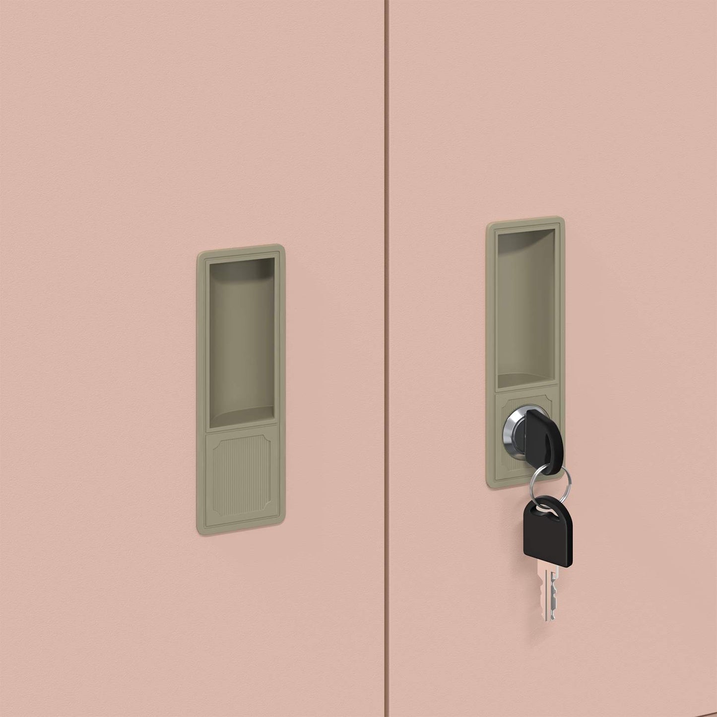 Opbergkast Roze 60 x 40 x 40 cm Staal is nu te koop bij PeponiXL, paradijselijk wonen!