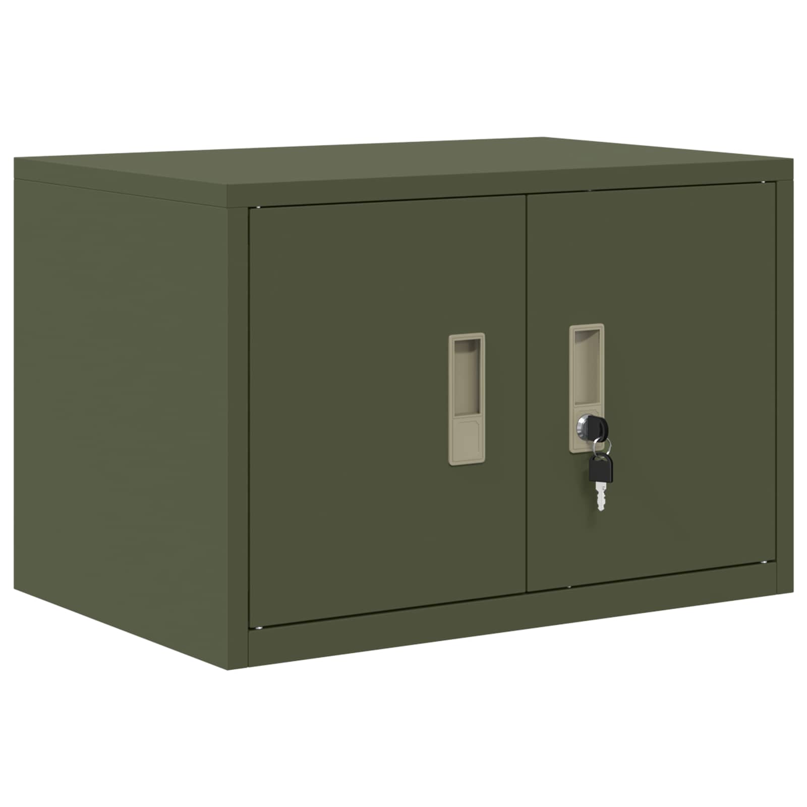 Opbergkast Olijf Groen 60 x 40 x 40 cm Staal is nu te koop bij PeponiXL, paradijselijk wonen!