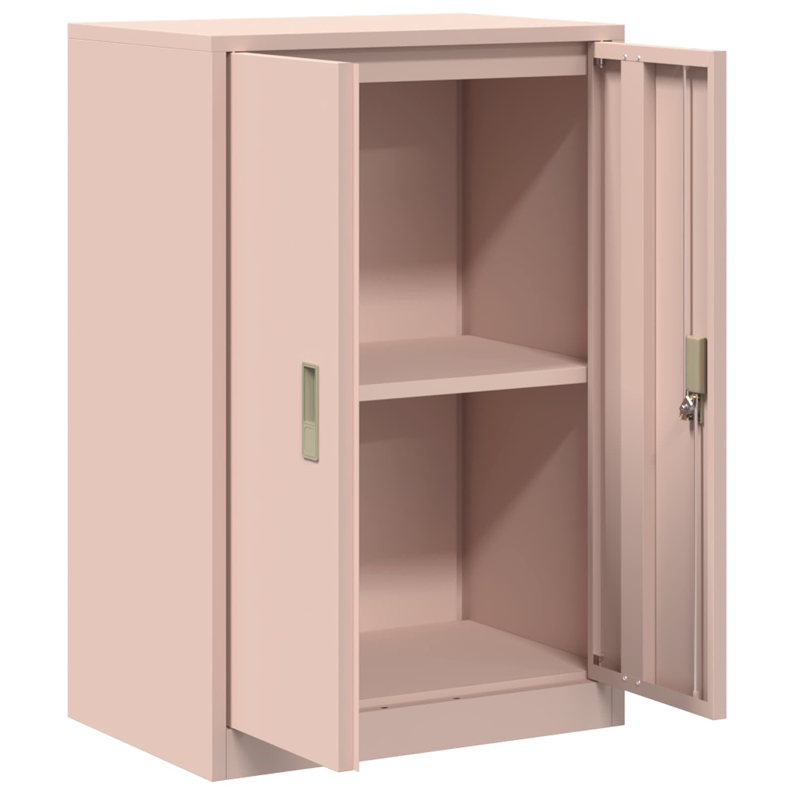 Opbergkast Roze 60 x 40 x 90 cm Staal is nu te koop bij PeponiXL, paradijselijk wonen!