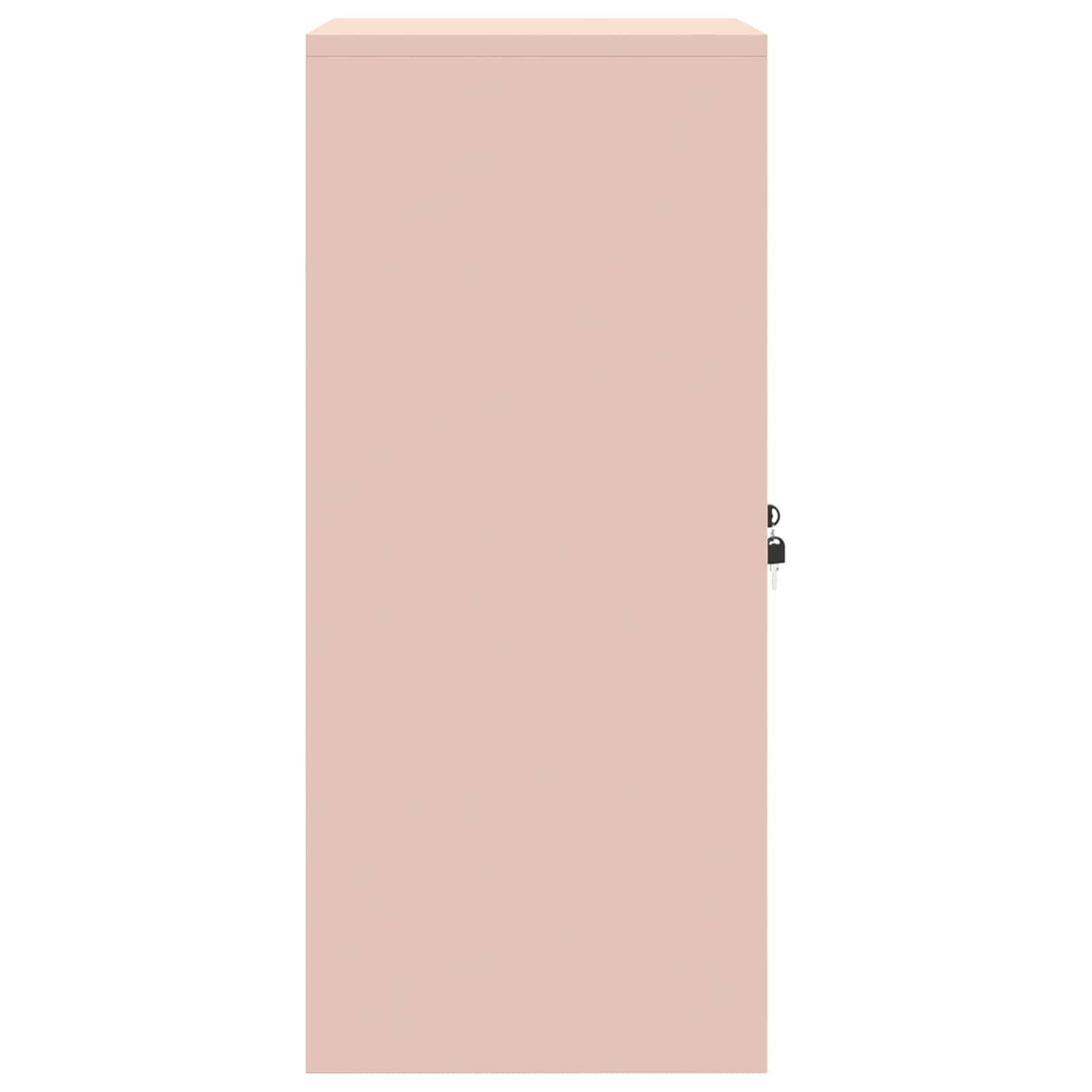 Opbergkast Roze 60 x 40 x 90 cm Staal is nu te koop bij PeponiXL, paradijselijk wonen!