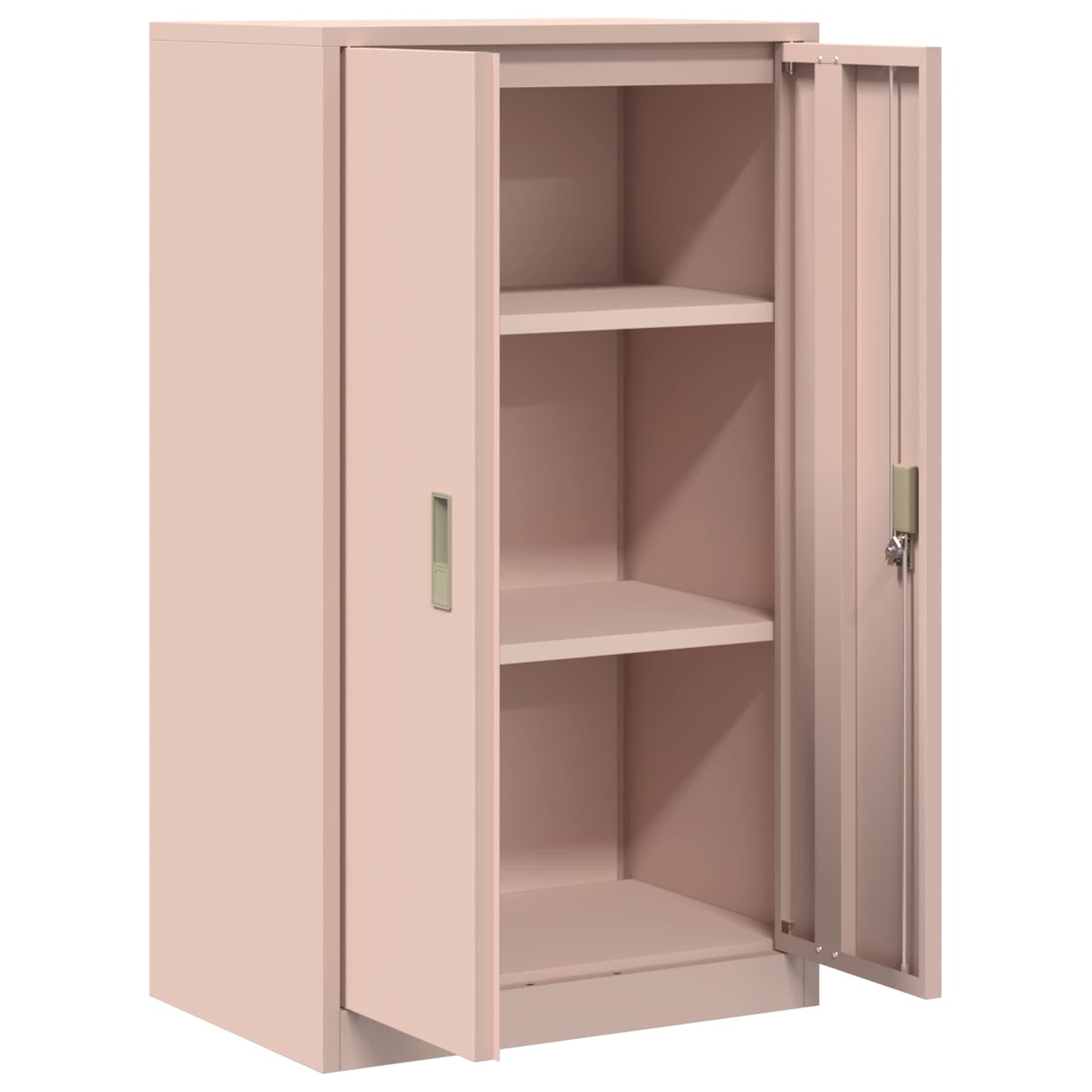 Opbergkast Roze 60 x 40 x 90 cm Staal is nu te koop bij PeponiXL, paradijselijk wonen!
