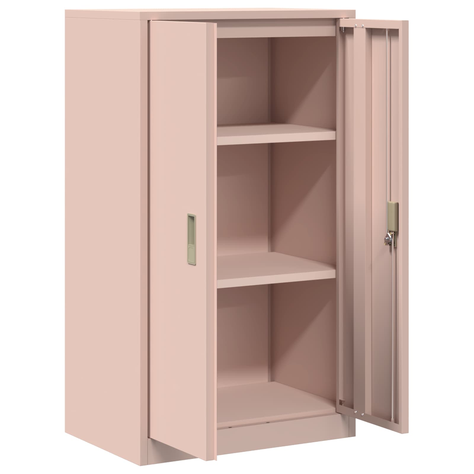 Opbergkast Roze 60 x 40 x 90 cm Staal is nu te koop bij PeponiXL, paradijselijk wonen!