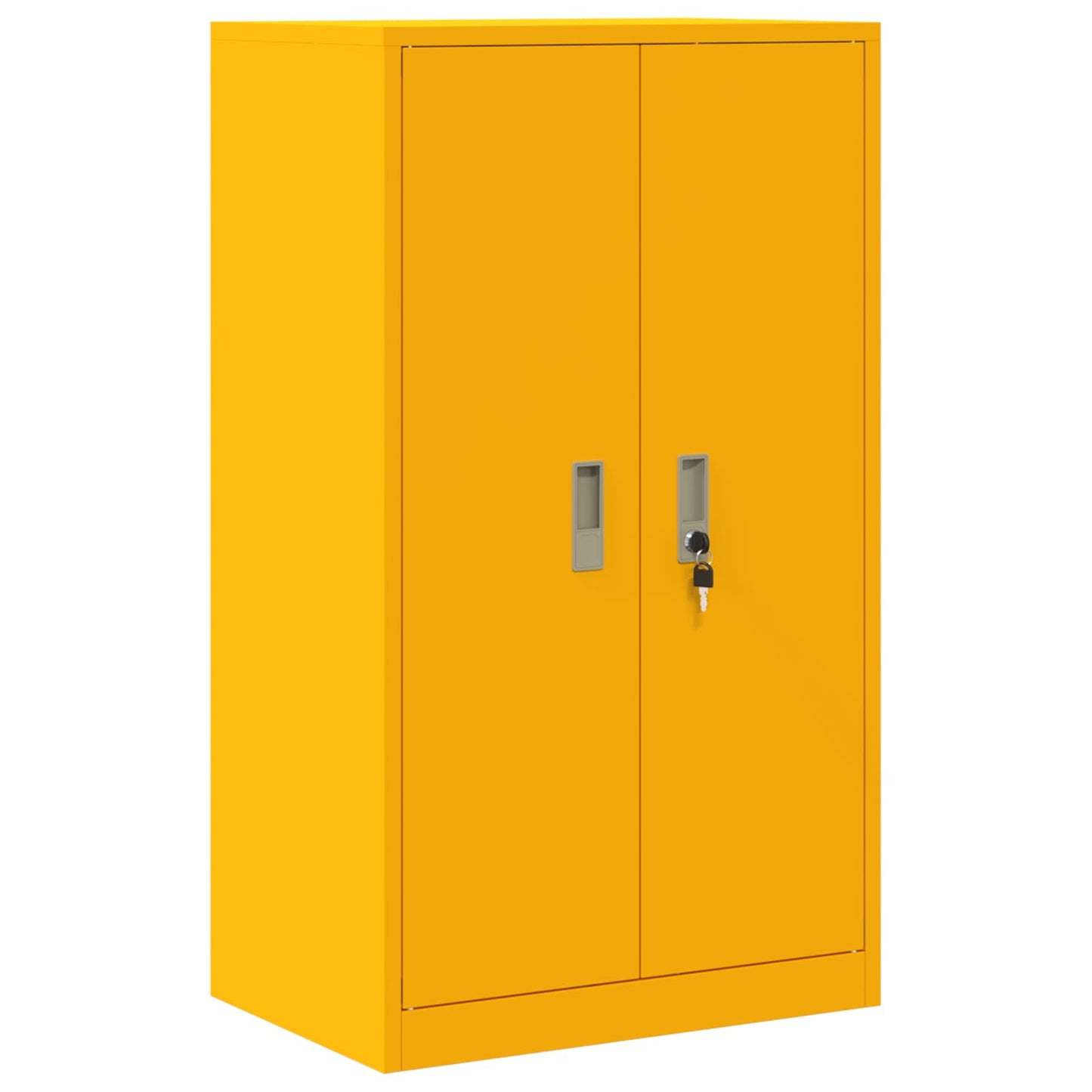 Opbergkast Mosterdgeel 60 x 40 x 105 cm Staal is nu te koop bij PeponiXL, paradijselijk wonen!