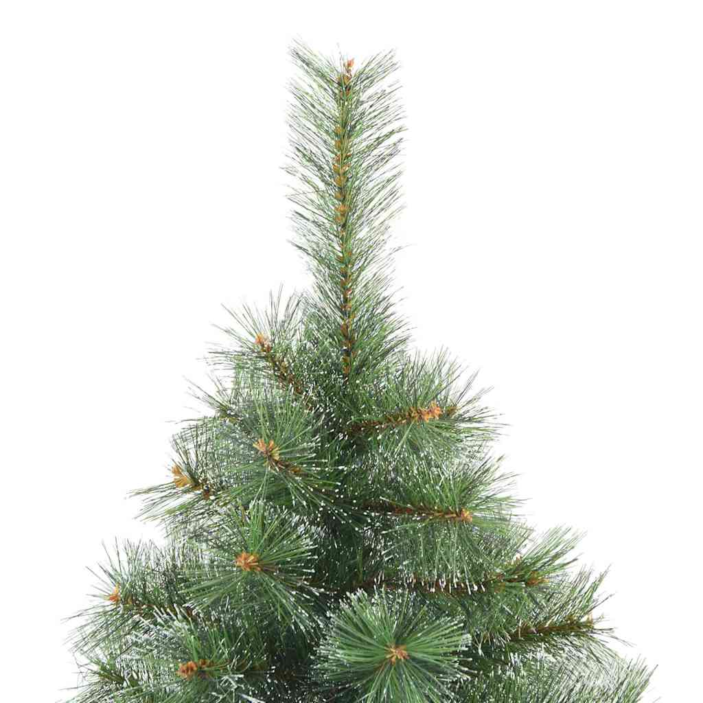 Kunst Kerstboom met Geveerde Takken, Sneeuw Bedekt Groen 180 cm is nu te koop bij PeponiXL, paradijselijk wonen!
