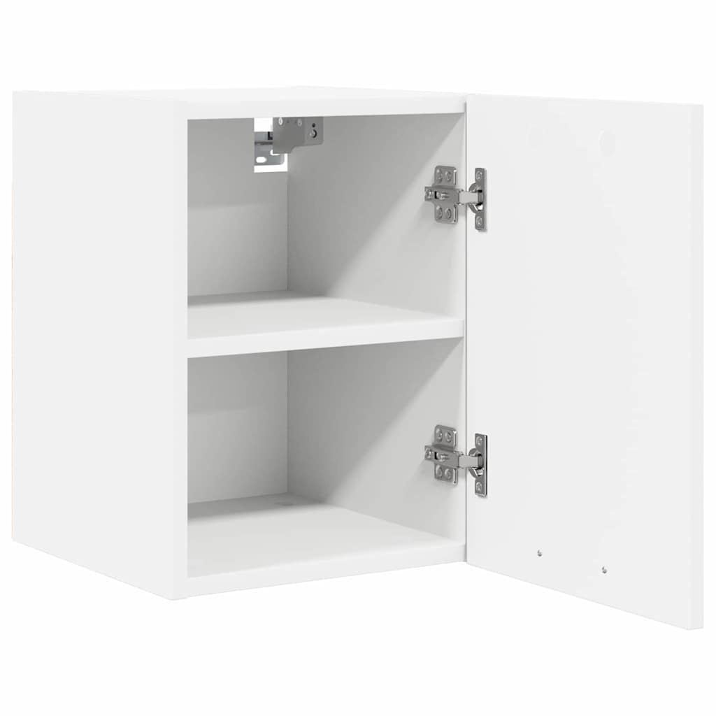 Hangkast met opslag 2 pcs Wit 30 x 31 x 40 cm Bewerkt hout is nu te koop bij PeponiXL, paradijselijk wonen!