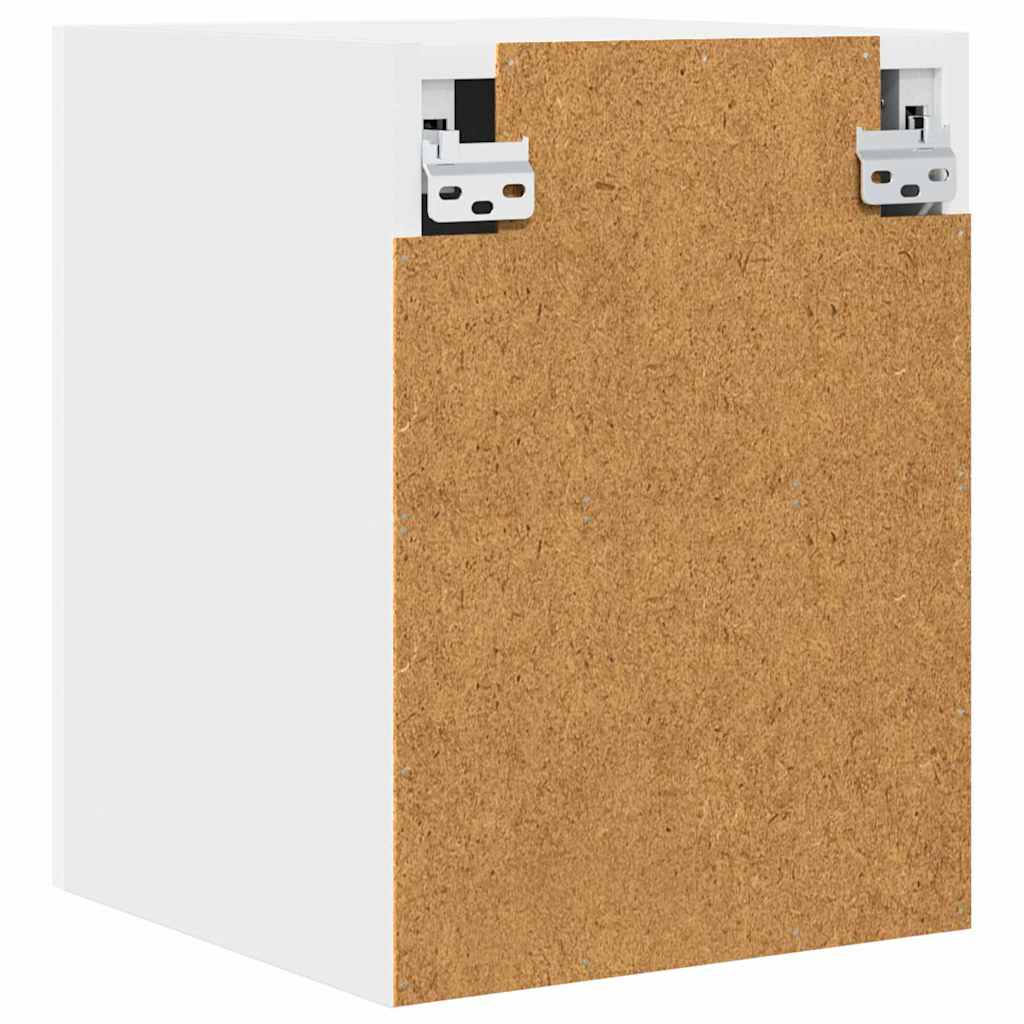Hangkast met opslag 2 pcs Wit 30 x 31 x 40 cm Bewerkt hout is nu te koop bij PeponiXL, paradijselijk wonen!