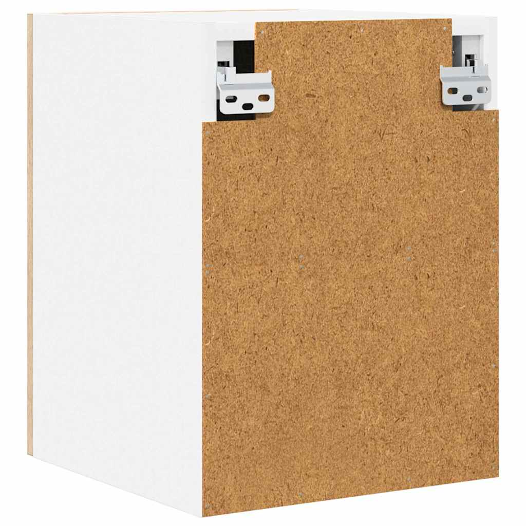Hangkast Riga 2 pcs Sonoma Eik en Wit 30 x 31 x 40 cm is nu te koop bij PeponiXL, paradijselijk wonen!