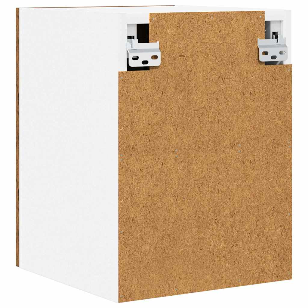 Hangkast 2 pcs Oude Hout en Wit 30 x 31 x 40 cm Bewerkt hout is nu te koop bij PeponiXL, paradijselijk wonen!