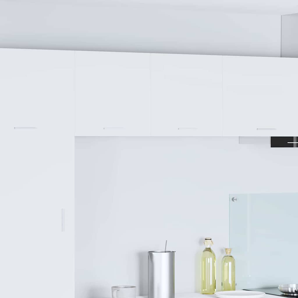 Hangkast met opslag 2 pcs Wit 40 x 31 x 40 cm Bewerkt hout is nu te koop bij PeponiXL, paradijselijk wonen!