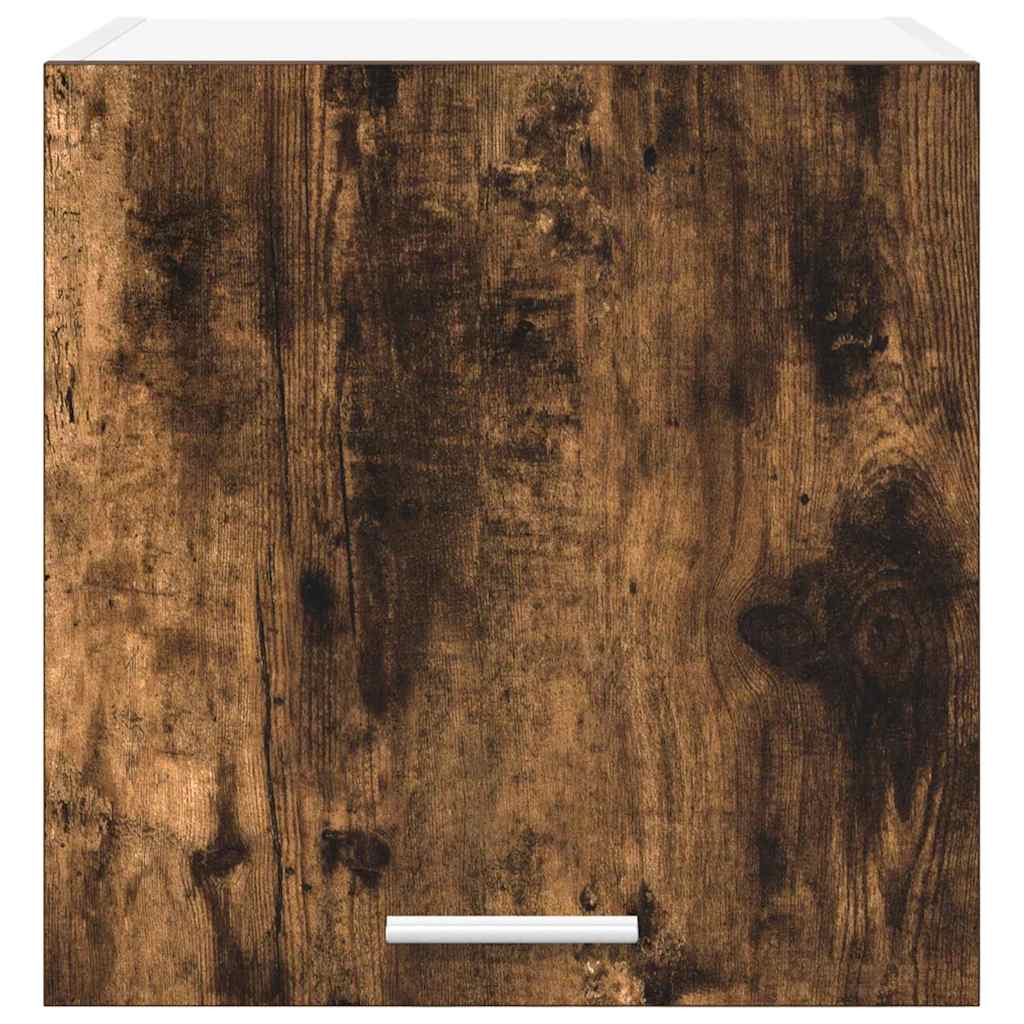 Hangkast Gerookte Eik en Wit 40 x 31 x 40 cm Bewerkt hout is nu te koop bij PeponiXL, paradijselijk wonen!
