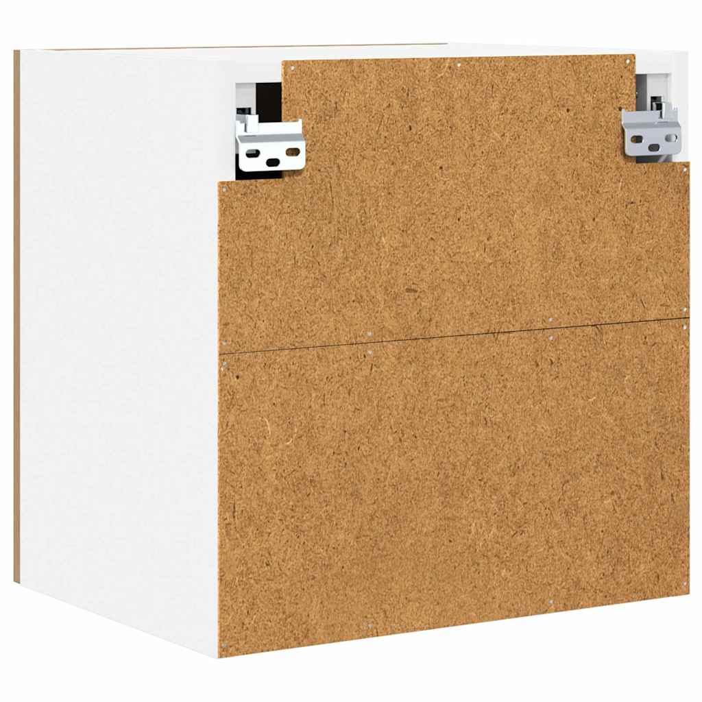 Hangkast 2 pcs Ambachtelijke Eik en Wit 40 x 31 x 40 cm is nu te koop bij PeponiXL, paradijselijk wonen!