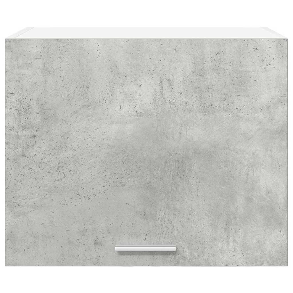 Hangkast 2 pcs Beton Grijs en Wit 50 x 31 x 40 cm Bewerkt hout is nu te koop bij PeponiXL, paradijselijk wonen!