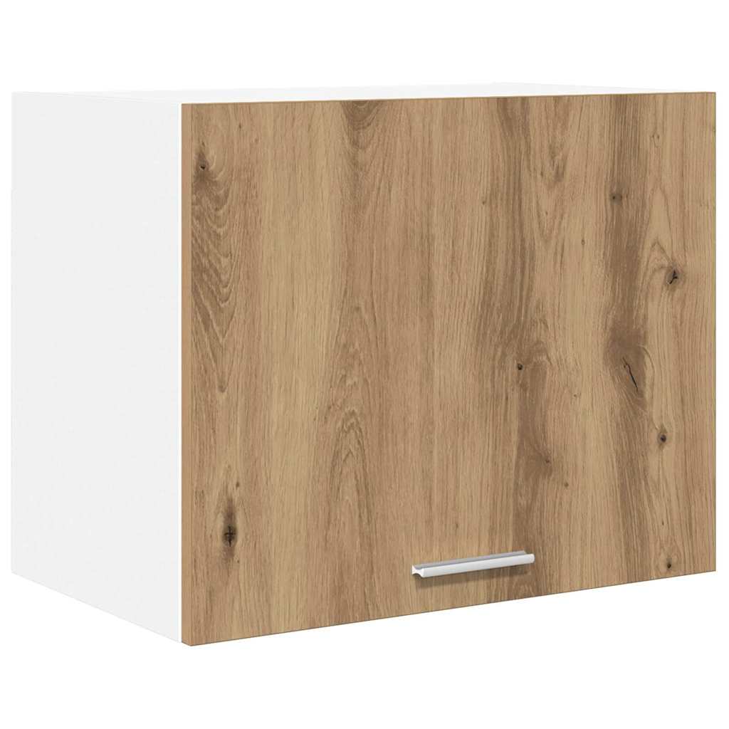 Hangkast 2 pcs Ambachtelijke Eik en Wit 50 x 31 x 40 cm is nu te koop bij PeponiXL, paradijselijk wonen!