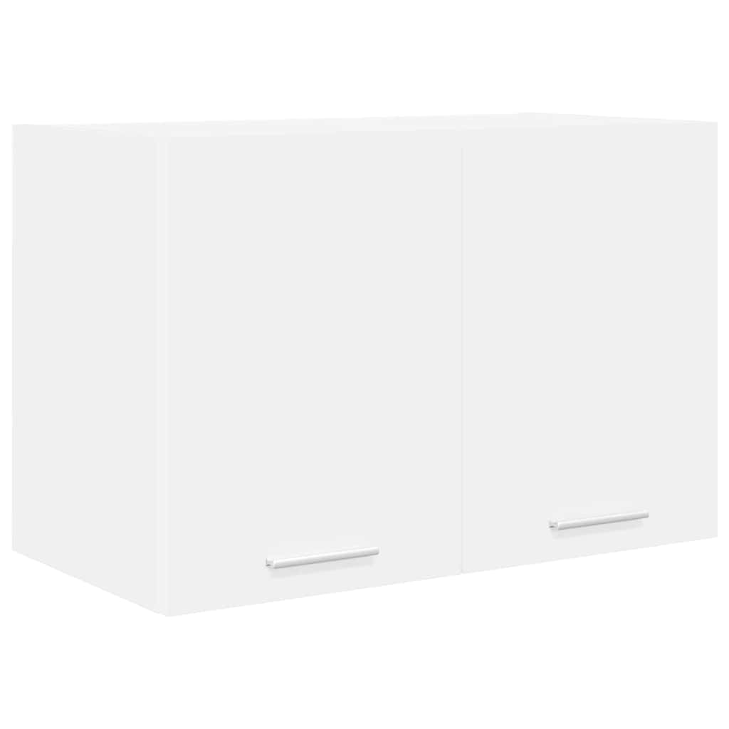 Hangkast met opslag 2 pcs Wit 60 x 31 x 40 cm Bewerkt hout is nu te koop bij PeponiXL, paradijselijk wonen!