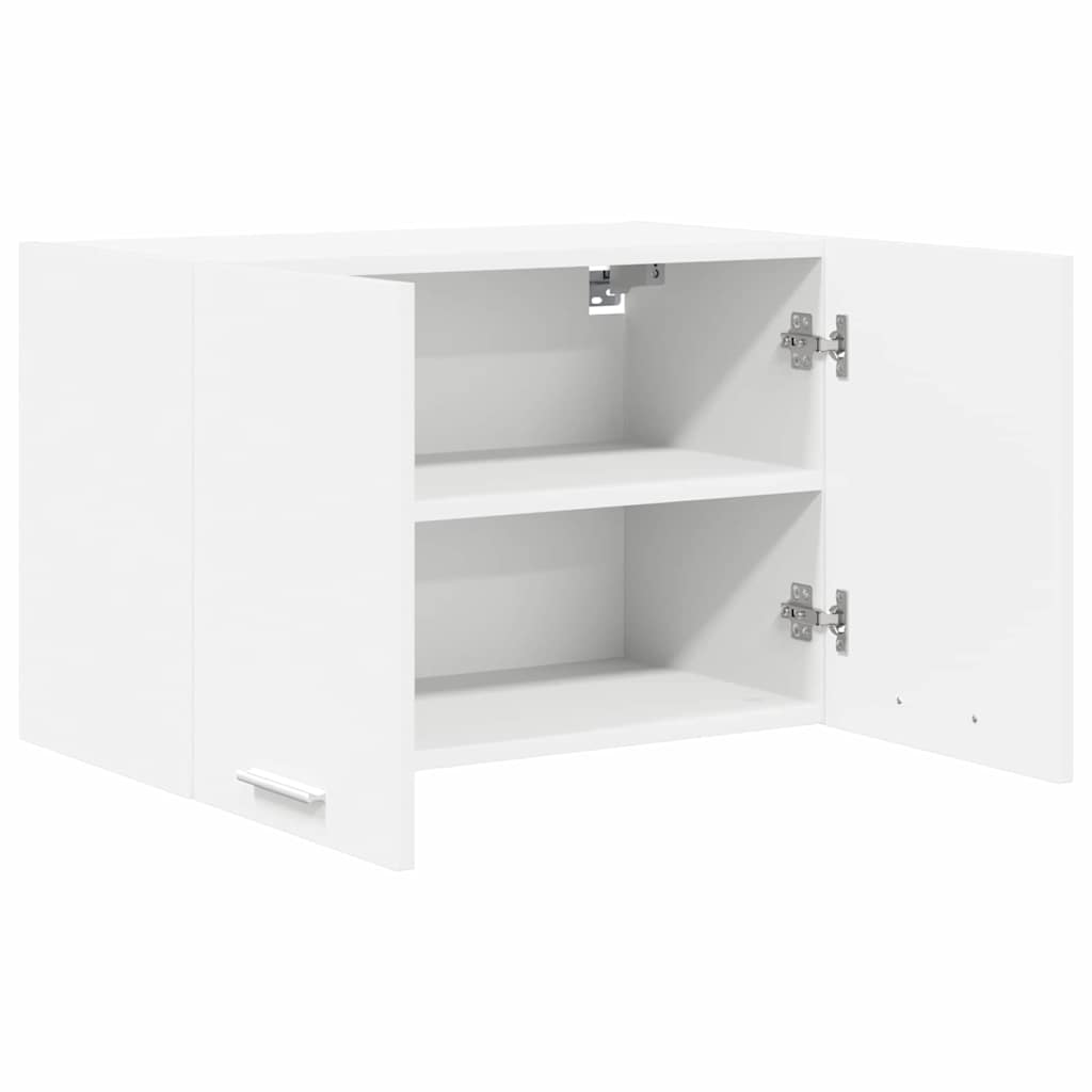 Hangkast met opslag 2 pcs Wit 60 x 31 x 40 cm Bewerkt hout is nu te koop bij PeponiXL, paradijselijk wonen!