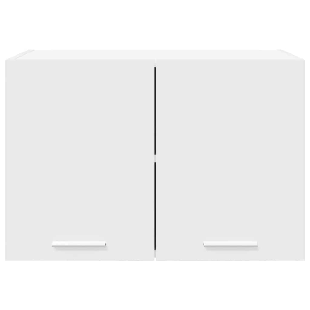 Hangkast met opslag 2 pcs Wit 60 x 31 x 40 cm Bewerkt hout is nu te koop bij PeponiXL, paradijselijk wonen!